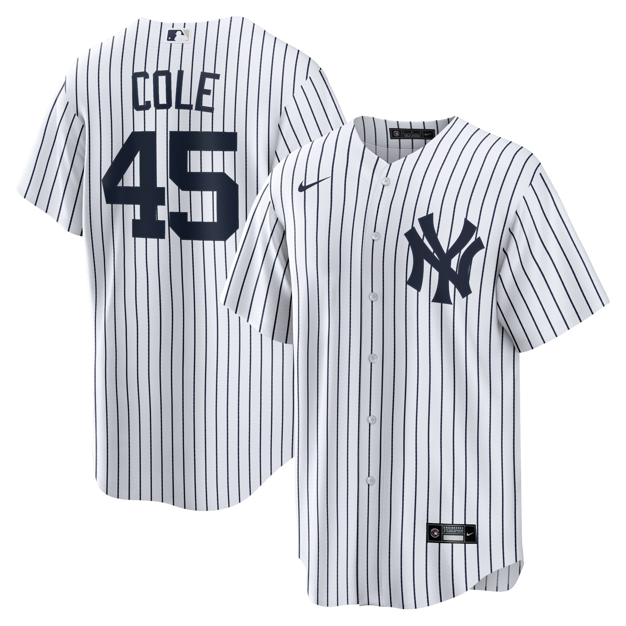 Gerrit Cole New York Yankees  Home Replica Player Name Jersey - White