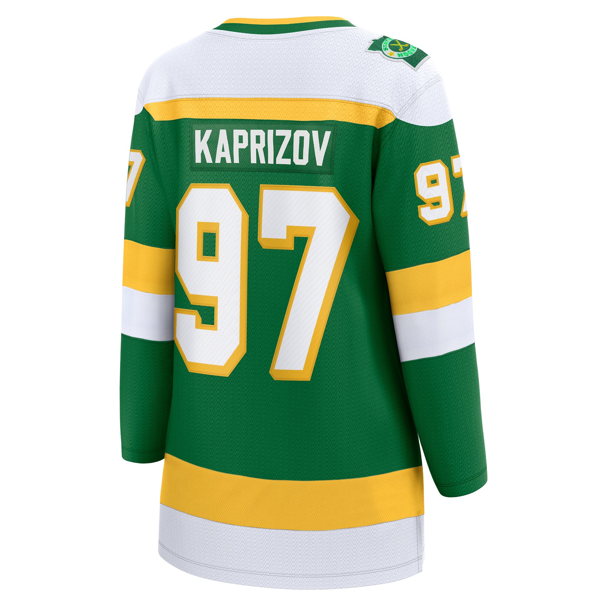 Kirill Kaprizov Minnesota Wild Fanatics Women's Alternate Premier Breakaway Player Jersey\u00c2\u00a0\u00e2\u20ac\u201c Green