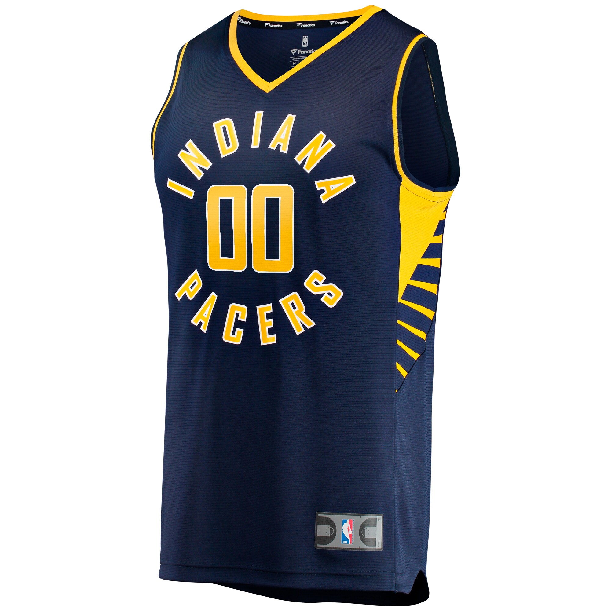 Indiana Pacers Fanatics Fast Break Custom Replica Jersey - Icon Edition - Navy