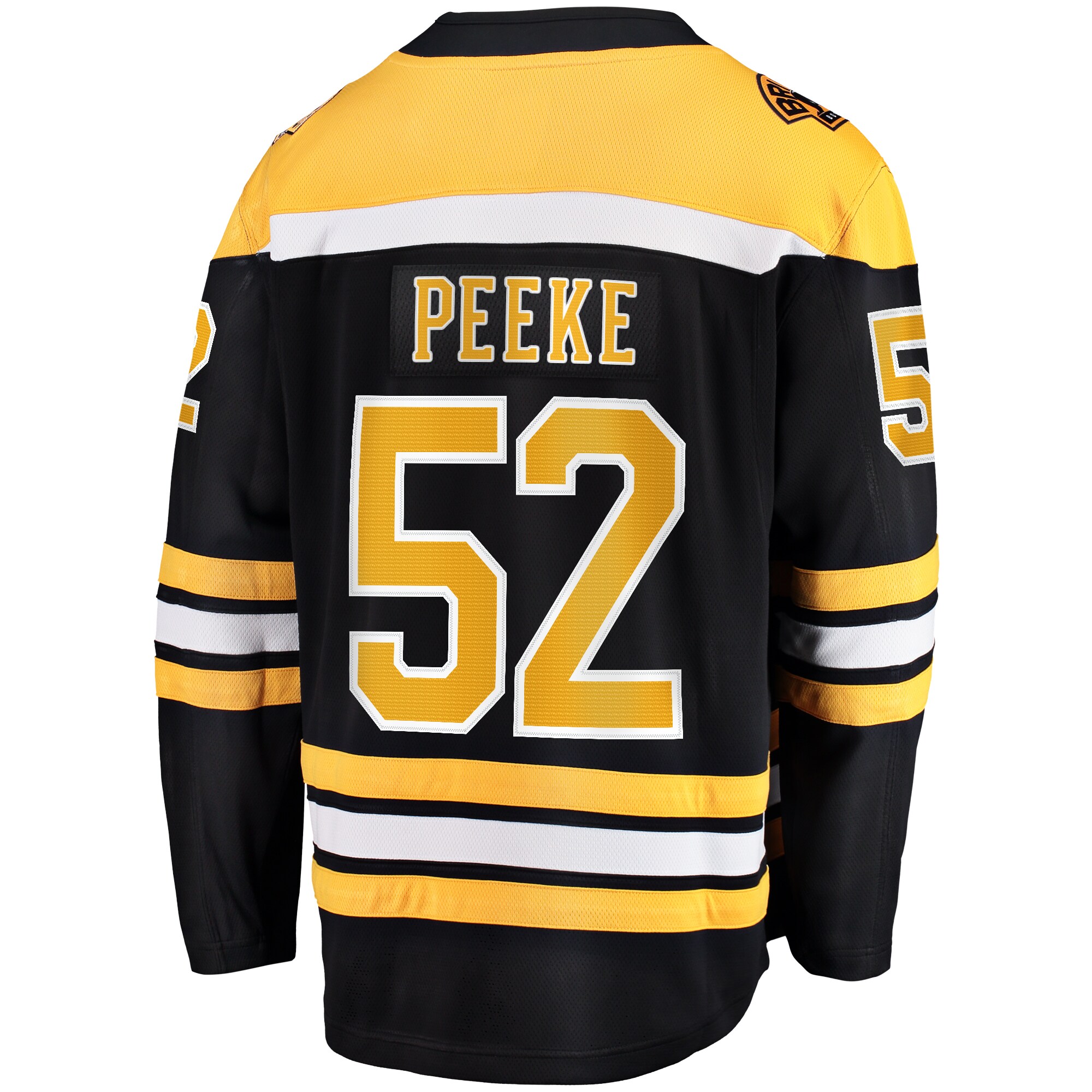 Andrew Peeke Boston Bruins Fanatics Home Premier Breakaway Player Jersey - Black
