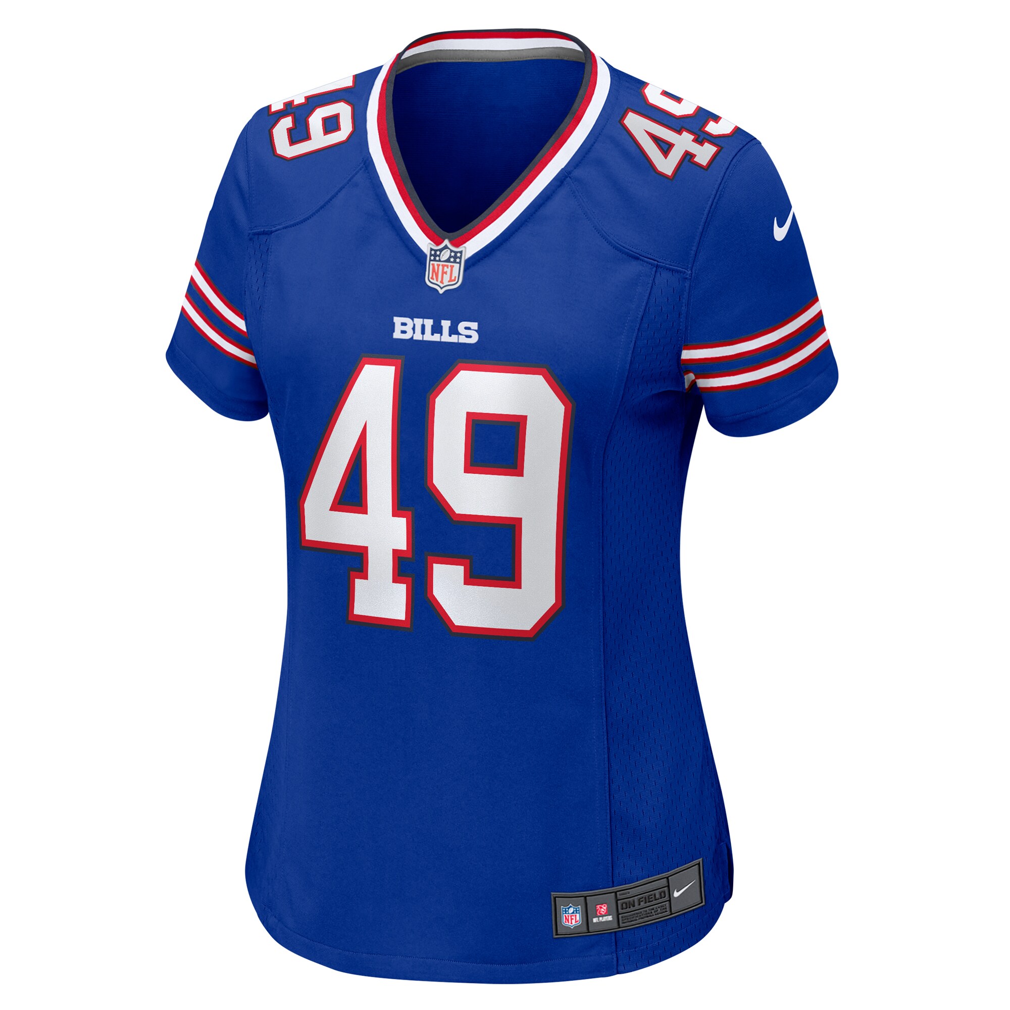 DaShaun White Buffalo Bills  Women's Team Game Jersey - Royal