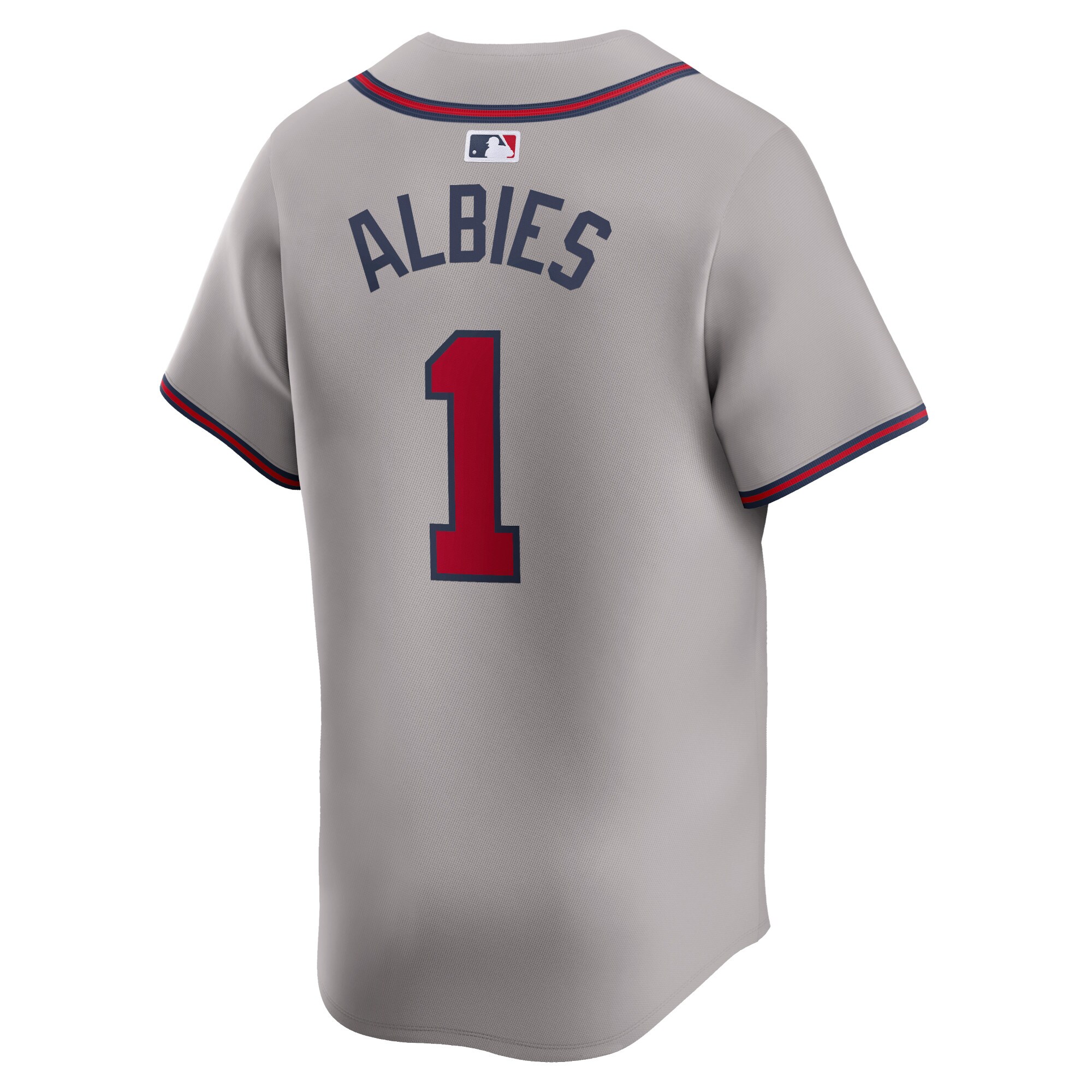 Ozzie Albies Atlanta Braves  Away Limited Player Jersey - Gray