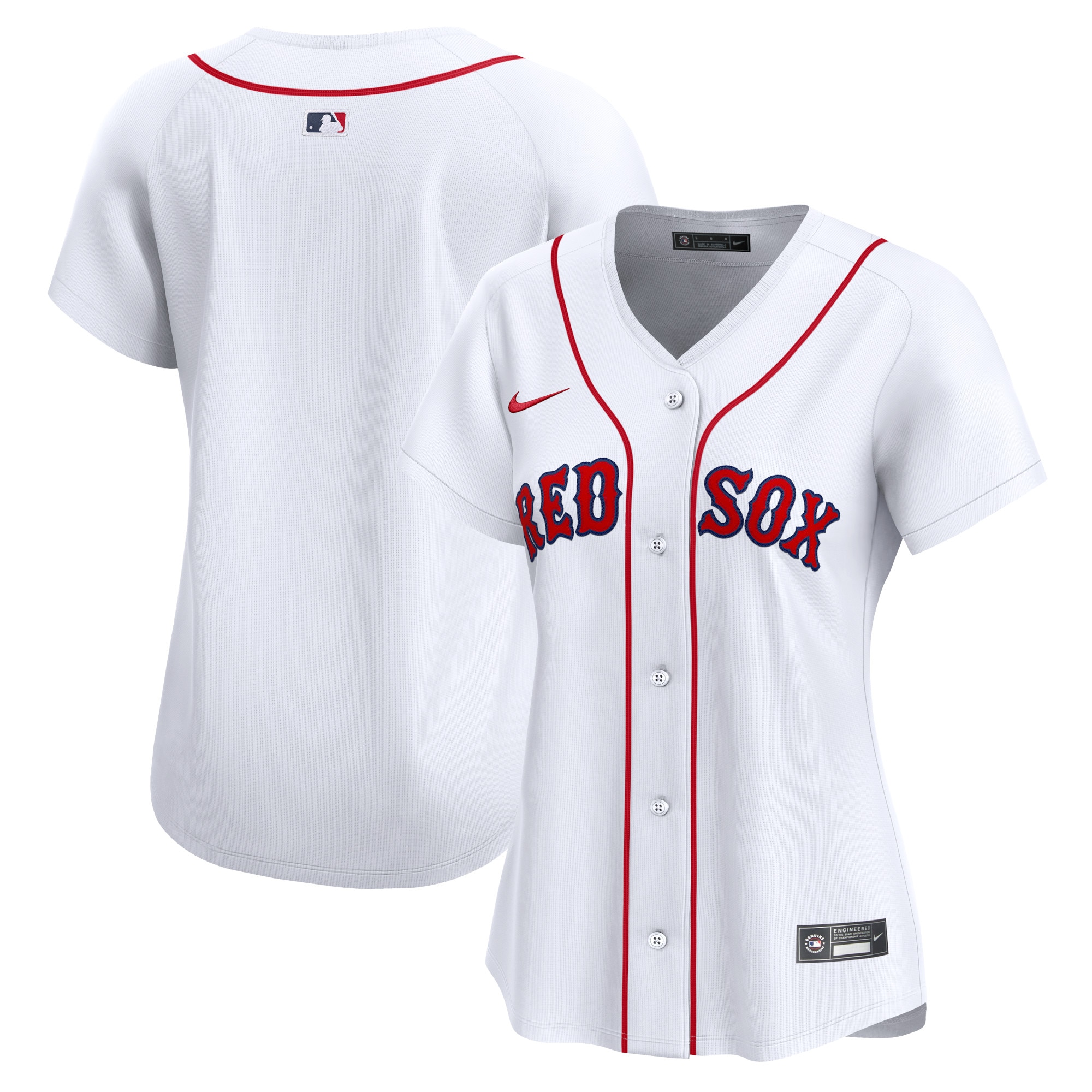 Boston Red Sox  Women's Home Limited Jersey - White