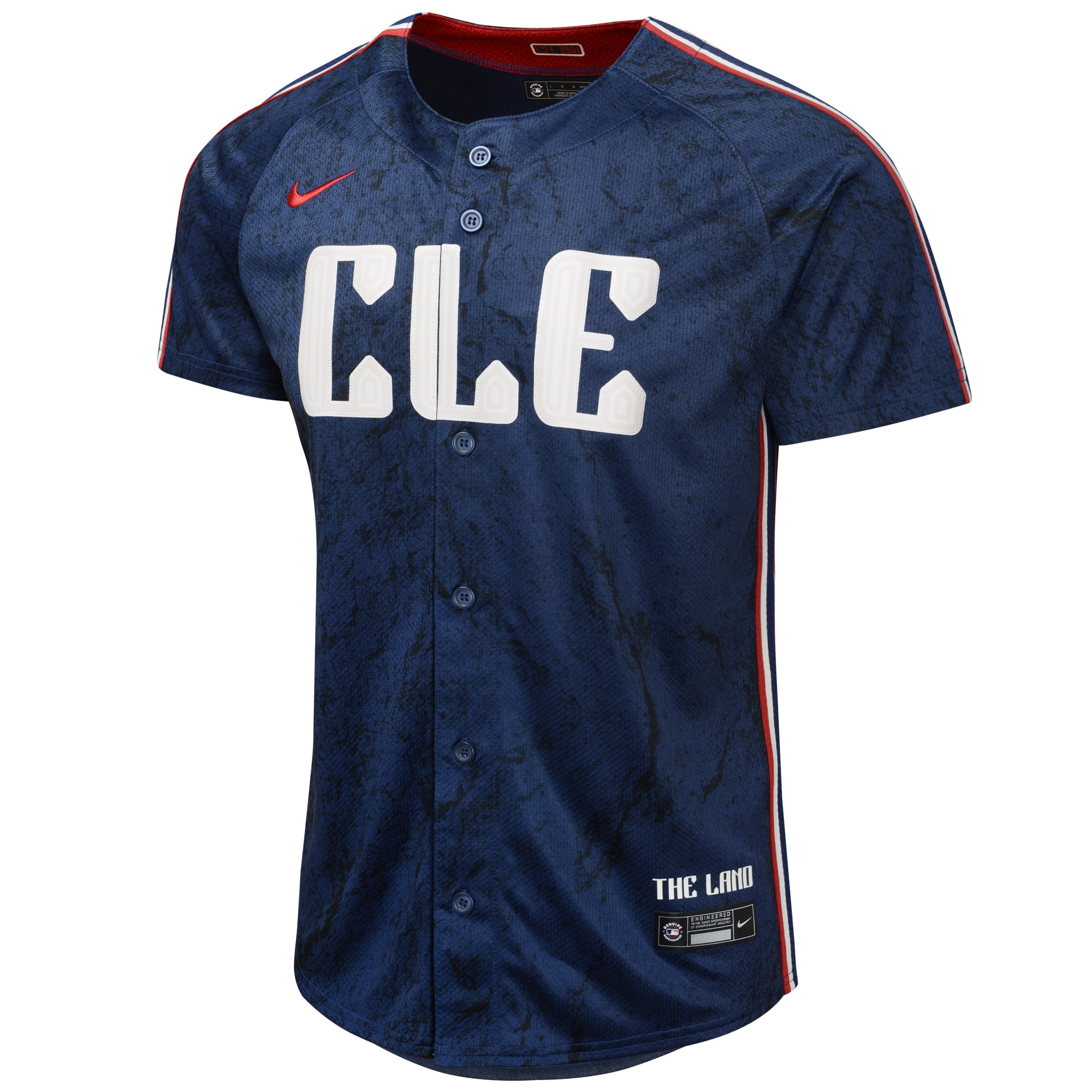 Jose Ramirez Cleveland Guardians  Youth 2024 City Connect Limited Jersey - Navy