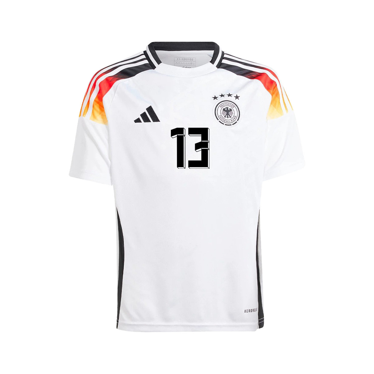 Thomas Müller 13 Signed Germany National Team 2024/25 YOUTH Jersey Autographed - Home