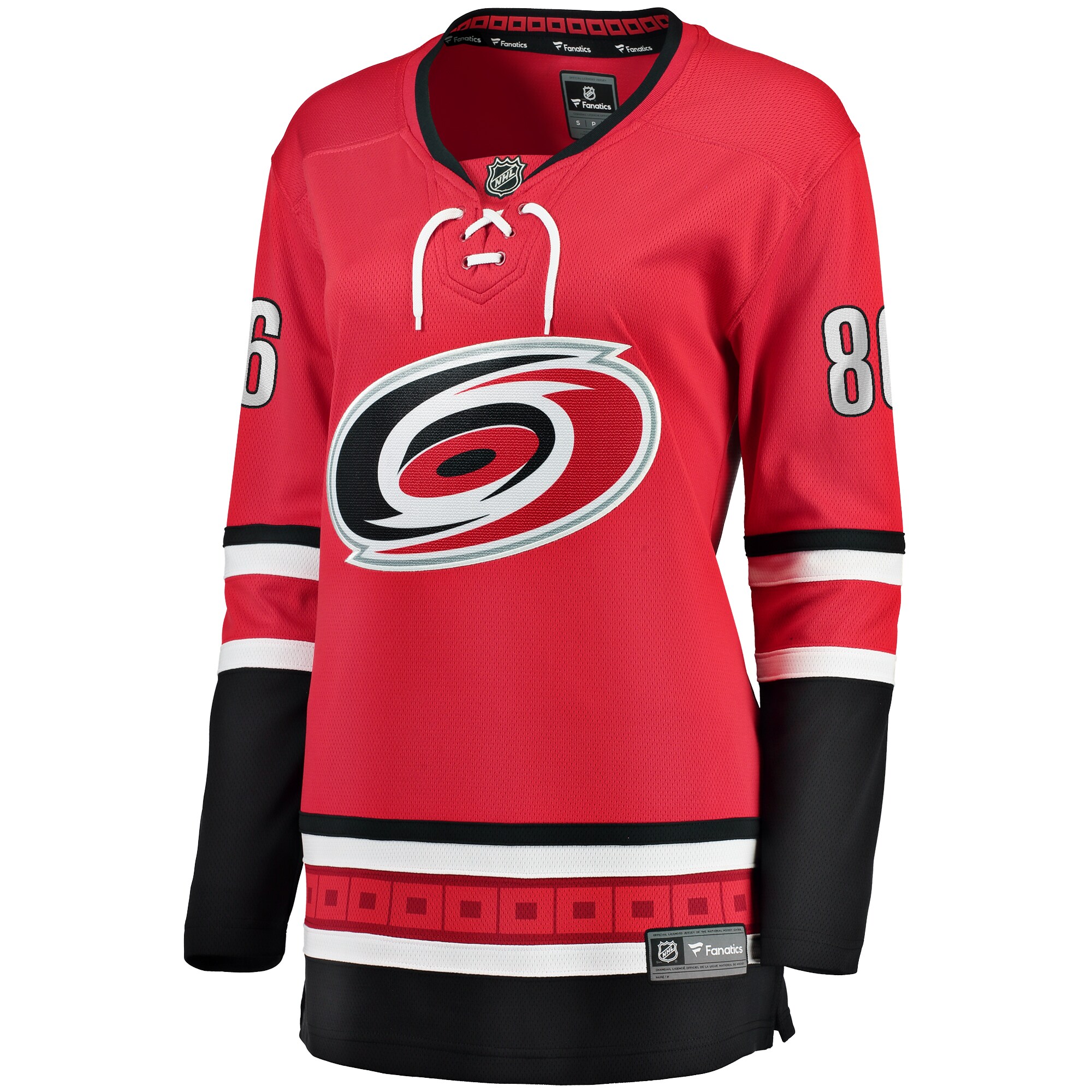 Teuvo Teravainen Carolina Hurricanes Fanatics Women's Alternate Breakaway Player Jersey - Red