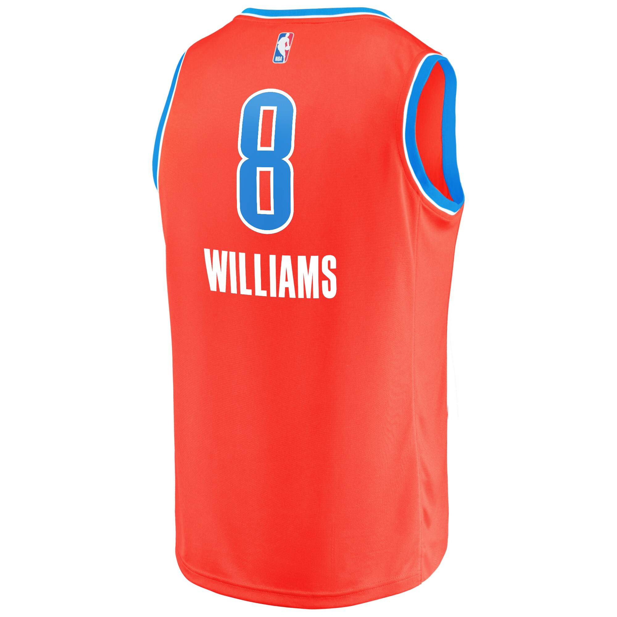 Jalen Williams Oklahoma City Thunder Fanatics Youth Fast Break Replica Player Jersey - Statement Edition - Orange