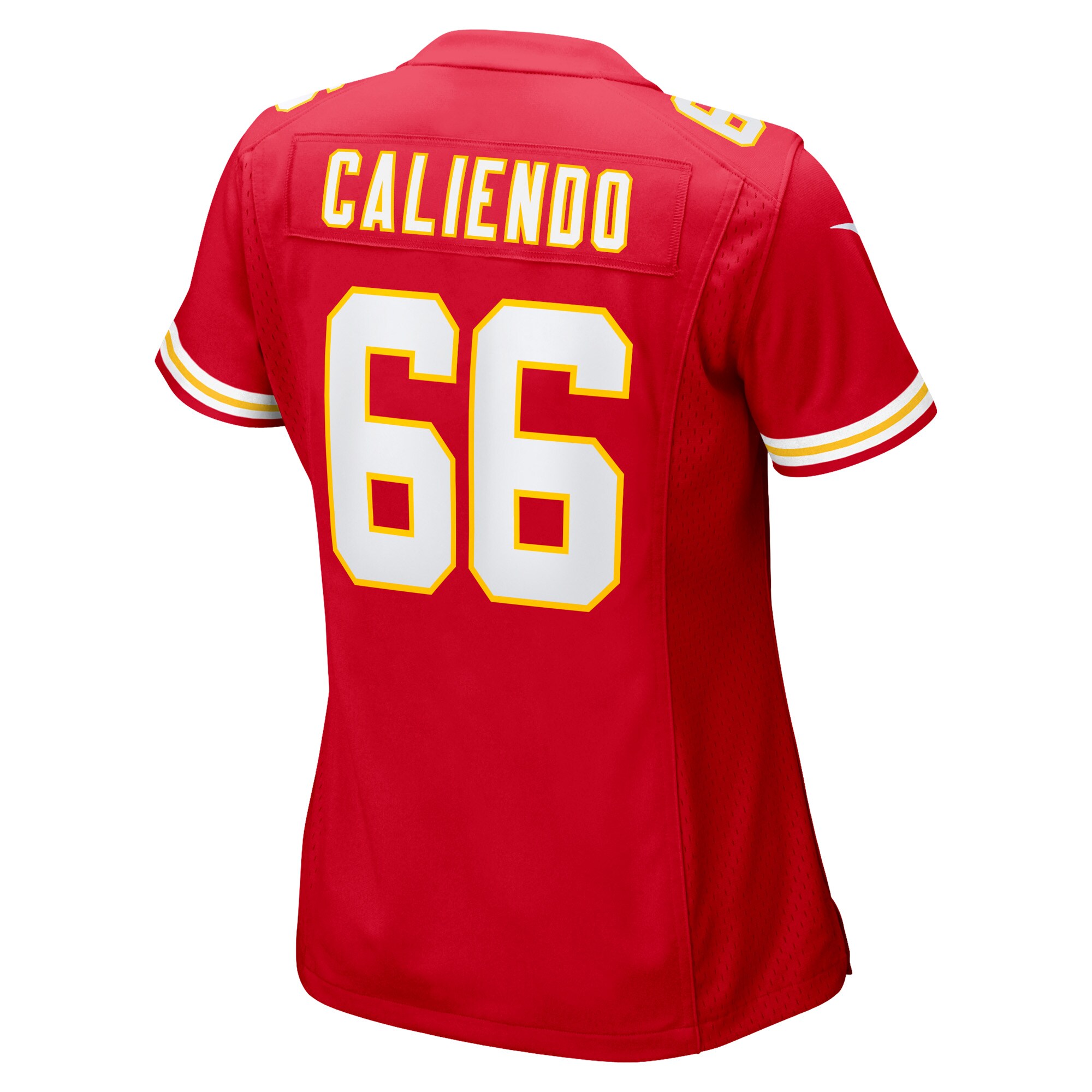 Mike Caliendo Kansas City Chiefs  Women's Game Player Jersey - Red