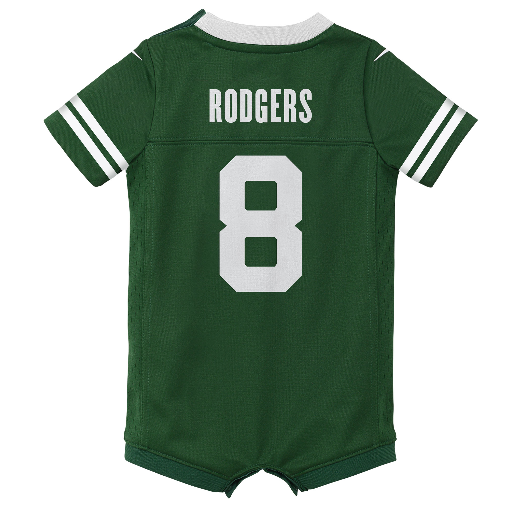 Aaron Rodgers New York Jets  Newborn & Infant Game Romper Jersey - Legacy Green