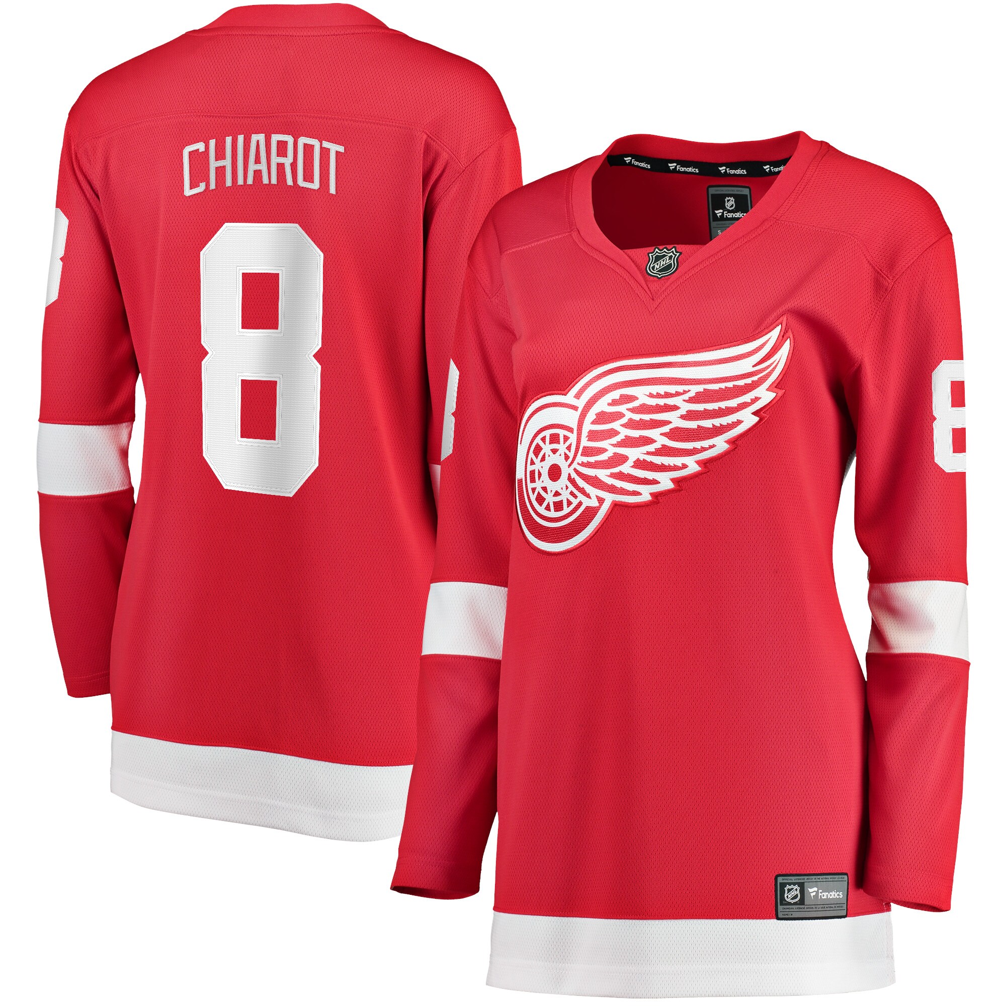 Ben Chiarot Detroit Red Wings Fanatics Women's Home Breakaway Player Jersey - Red