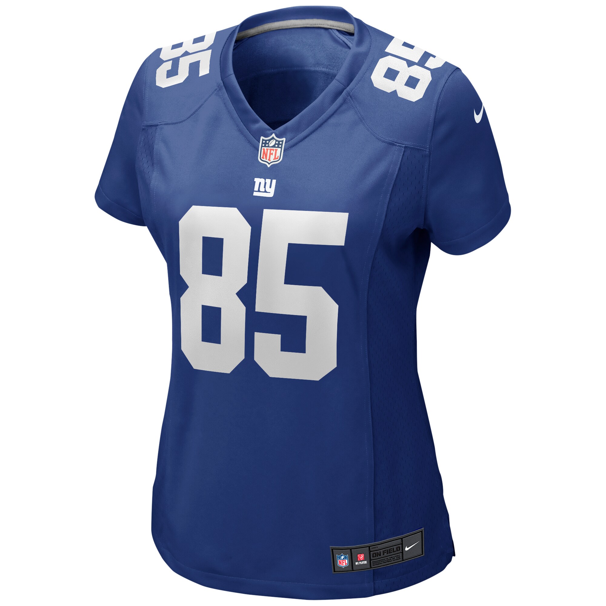 David Tyree New York Giants  Women's Game Retired Player Jersey - Royal