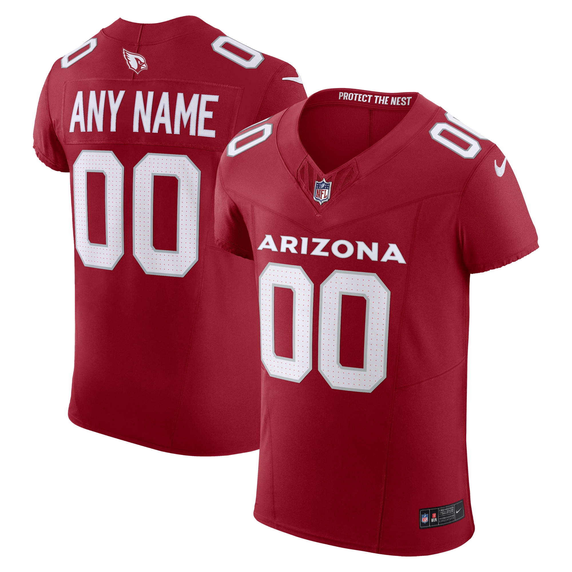 Arizona Cardinals  Vapor F.U.S.E. Elite Custom Jersey - Cardinal