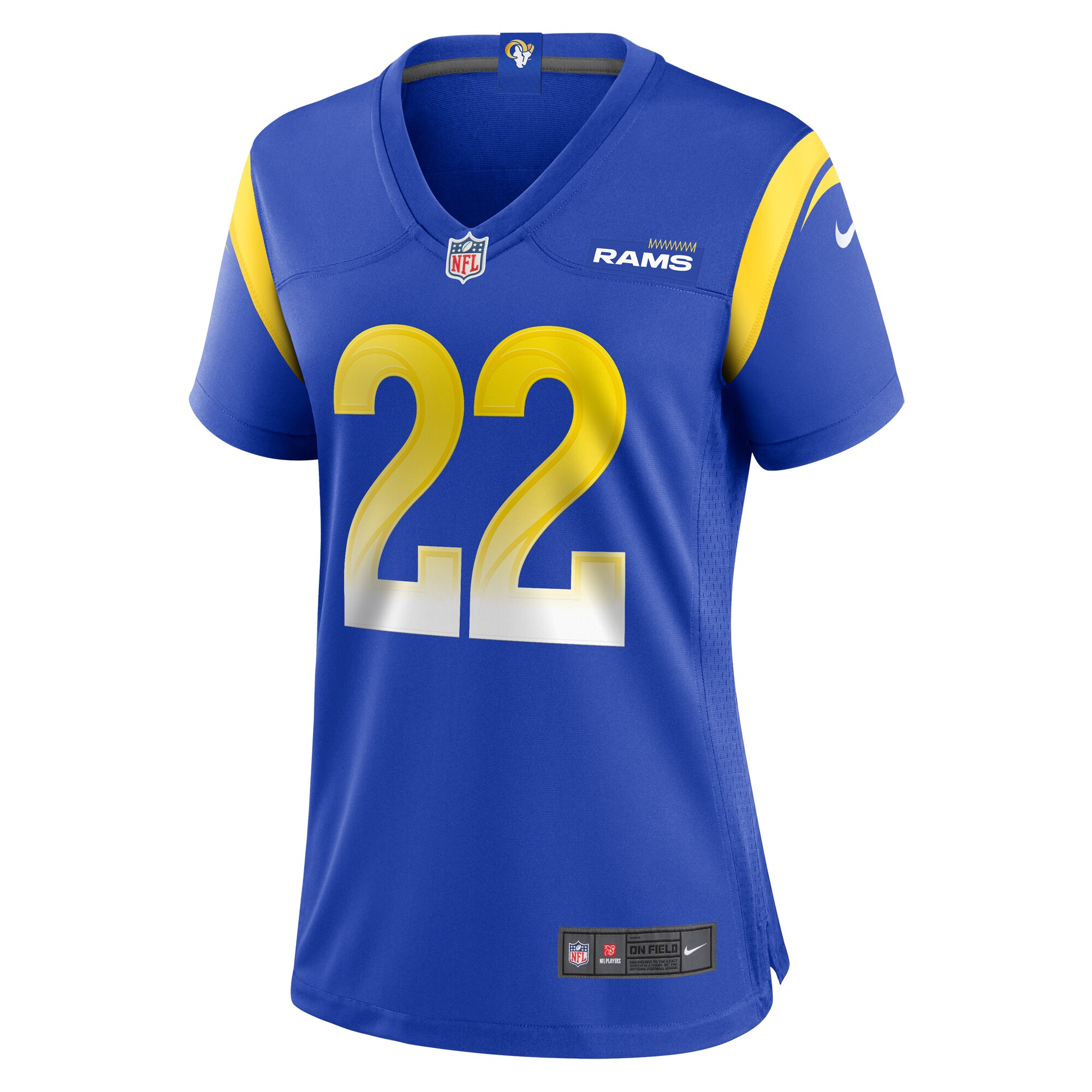Blake Corum Los Angeles Rams  Women's  Game Jersey -  Royal