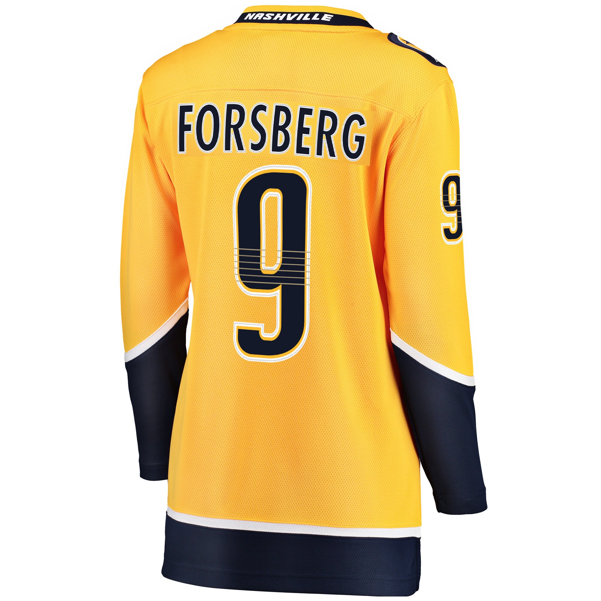 Filip Forsberg Nashville Predators Fanatics Women's Breakaway Player Jersey - Gold