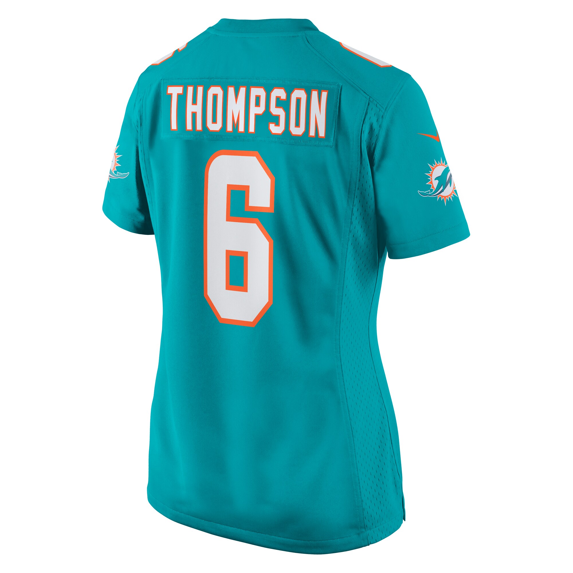 Skylar Thompson Miami Dolphins  Women's Team Game Jersey -  Aqua