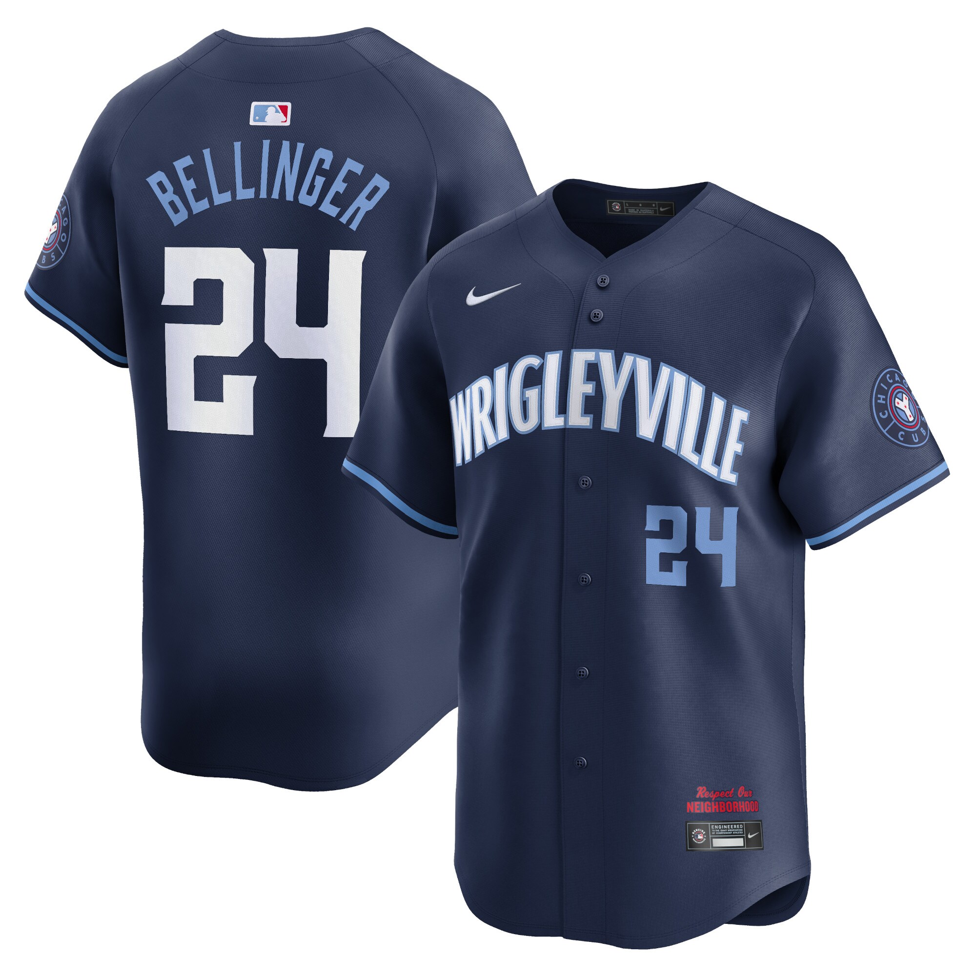 Cody Bellinger Chicago Cubs  City Connect Limited Player Jersey - Navy