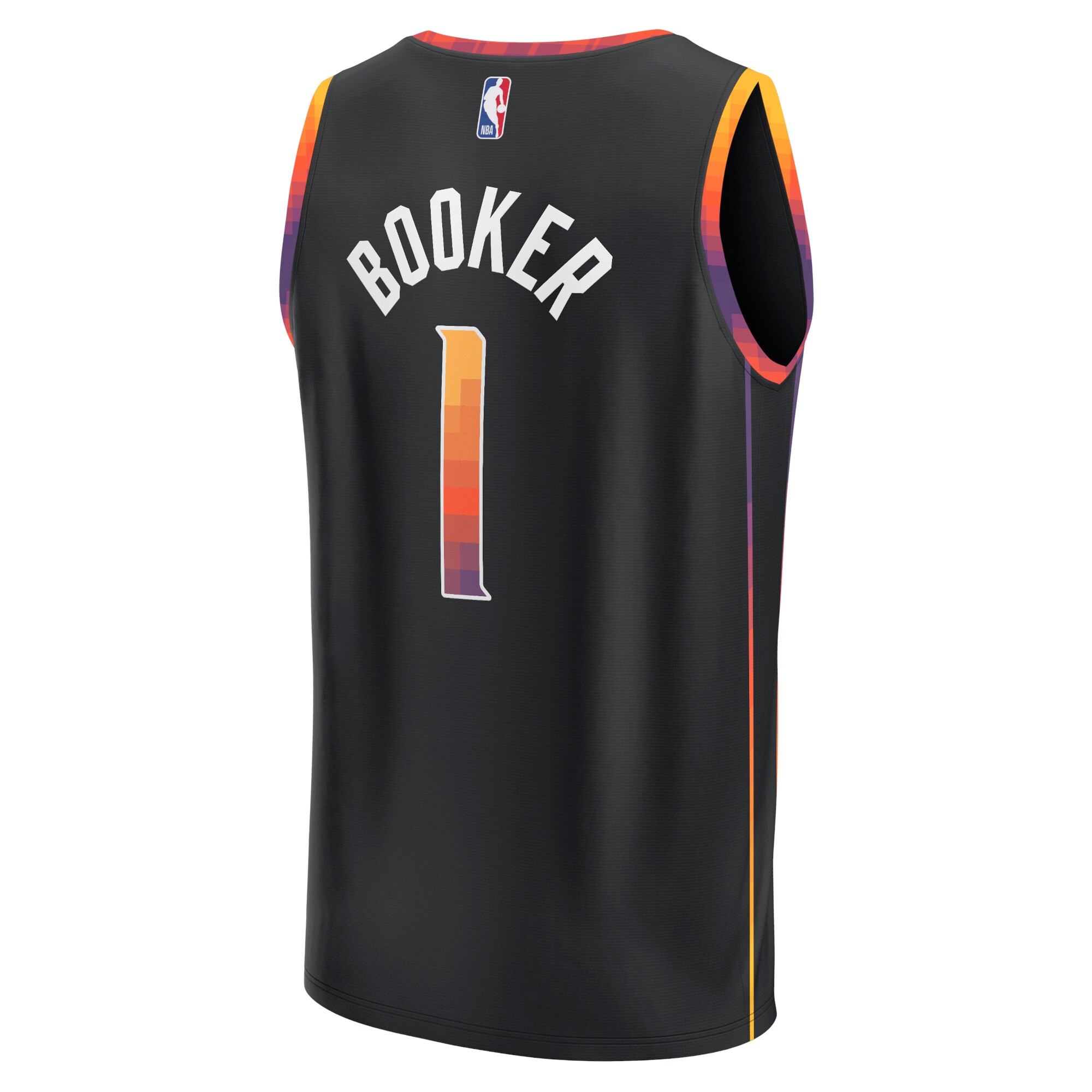 Devin Booker Phoenix Suns Fanatics Youth Fast Break Player Jersey - Statement Edition - Black
