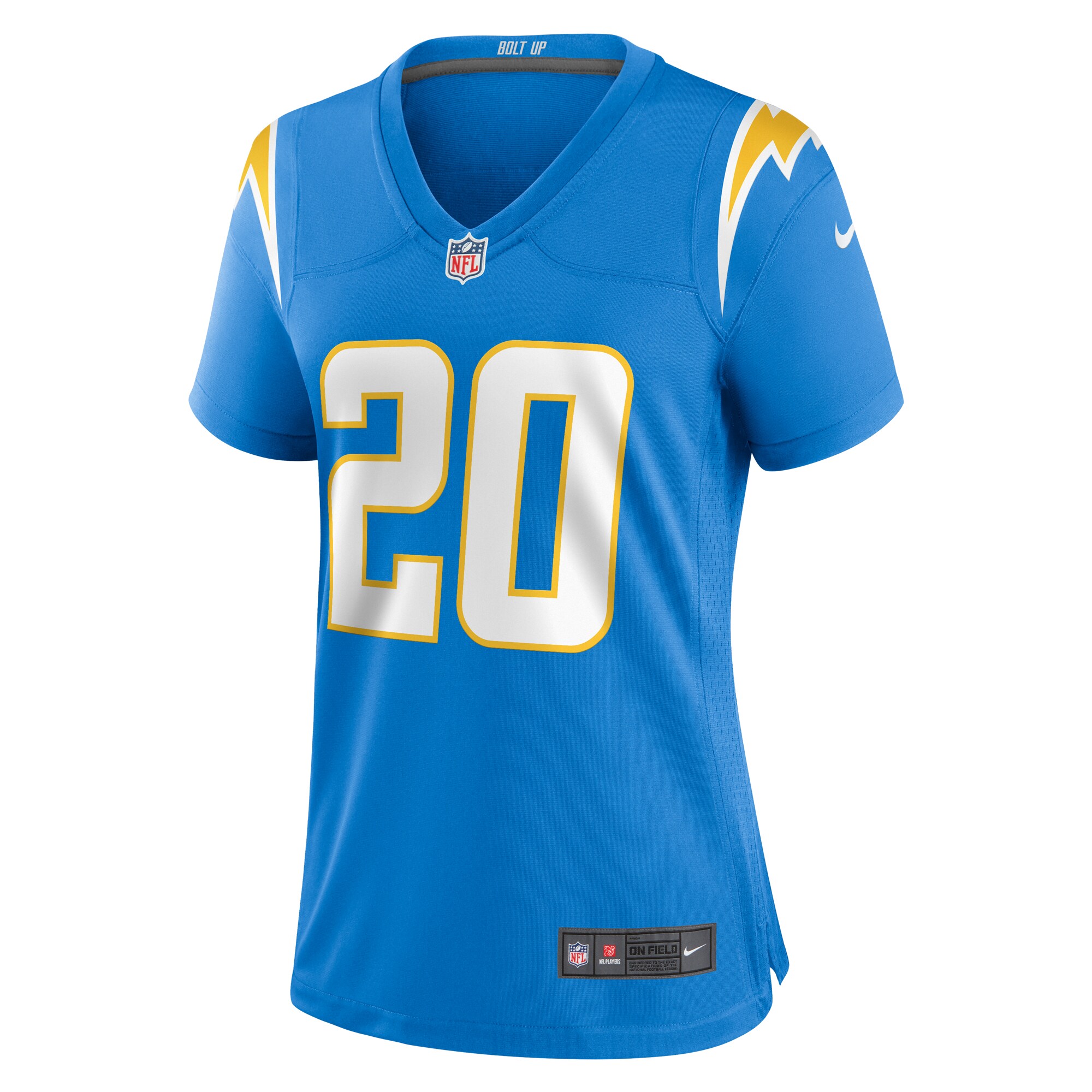 Cam Hart Los Angeles Chargers  Women's  Game Jersey -  Powder Blue