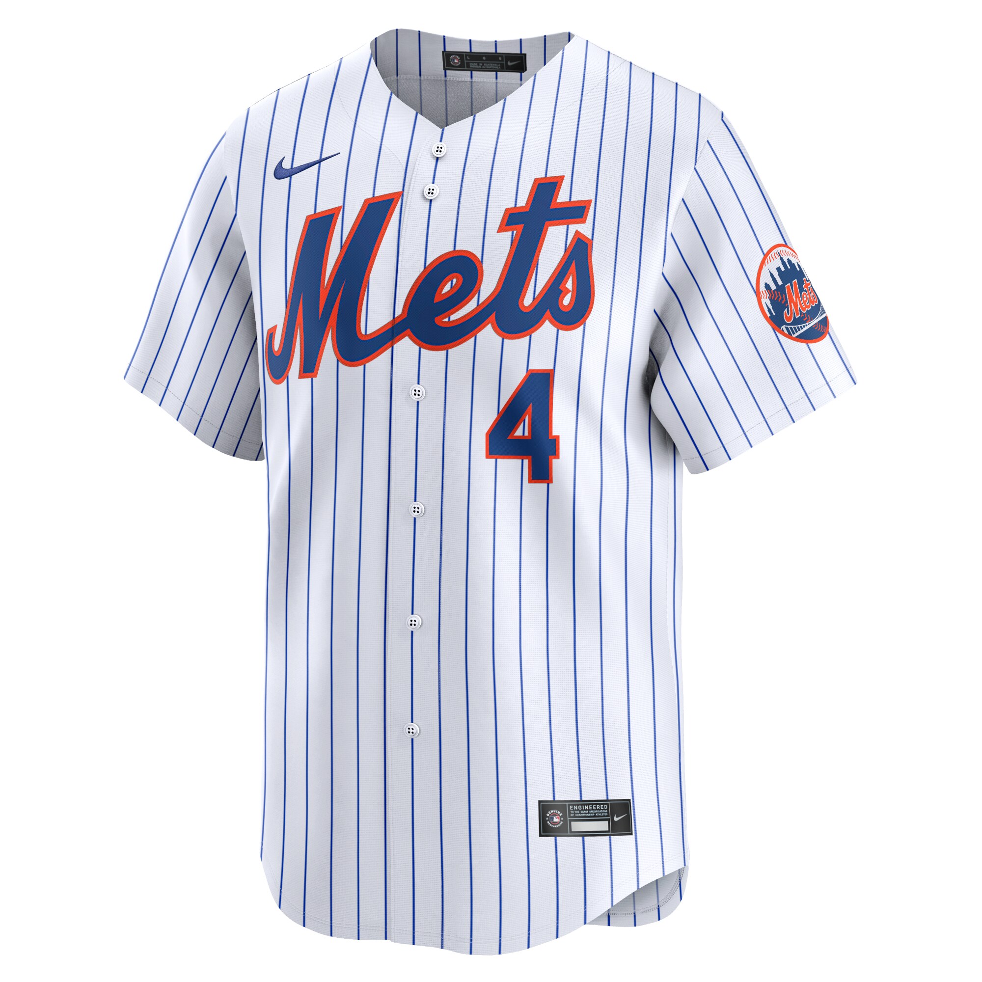 Francisco Alvarez New York Mets  Home Limited Player Jersey - White