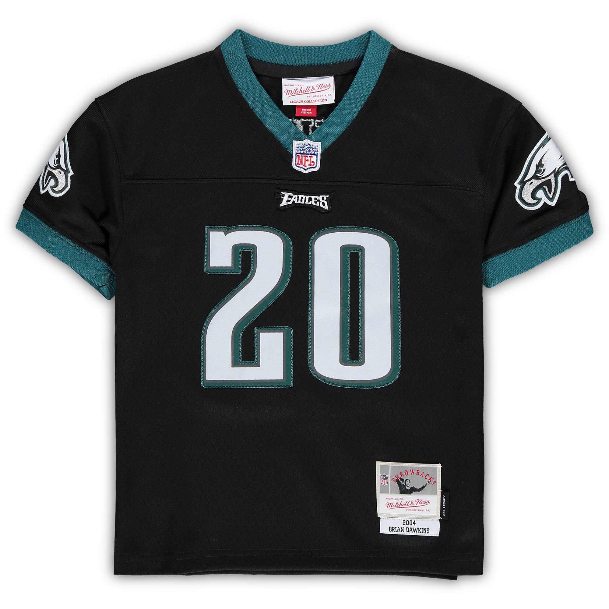 Brian Dawkins Philadelphia Eagles Mitchell & Ness Preschool Retired Legacy Jersey - Black