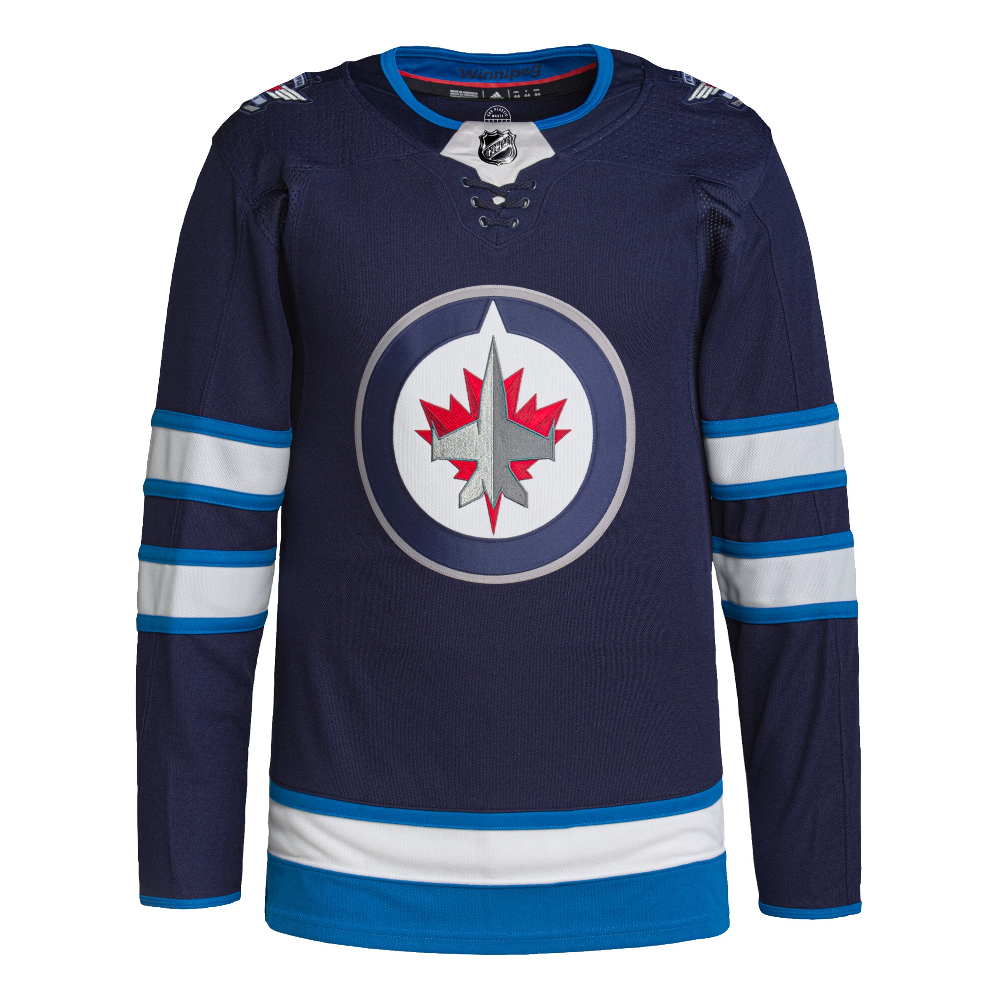 Winnipeg Jets adidas Home Authentic Jersey - Navy