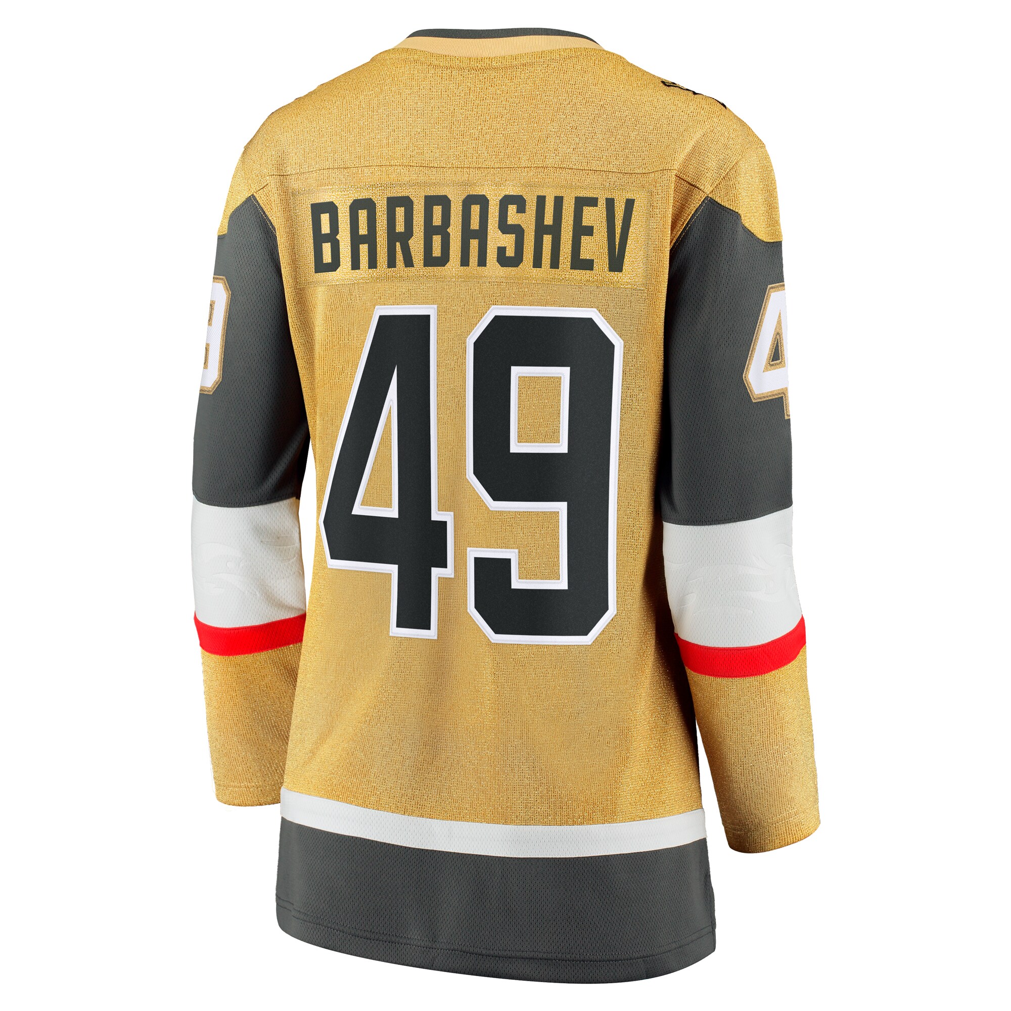 Ivan Barbashev Vegas Golden Knights Women's Fanatics Home Breakaway Jersey - Gold