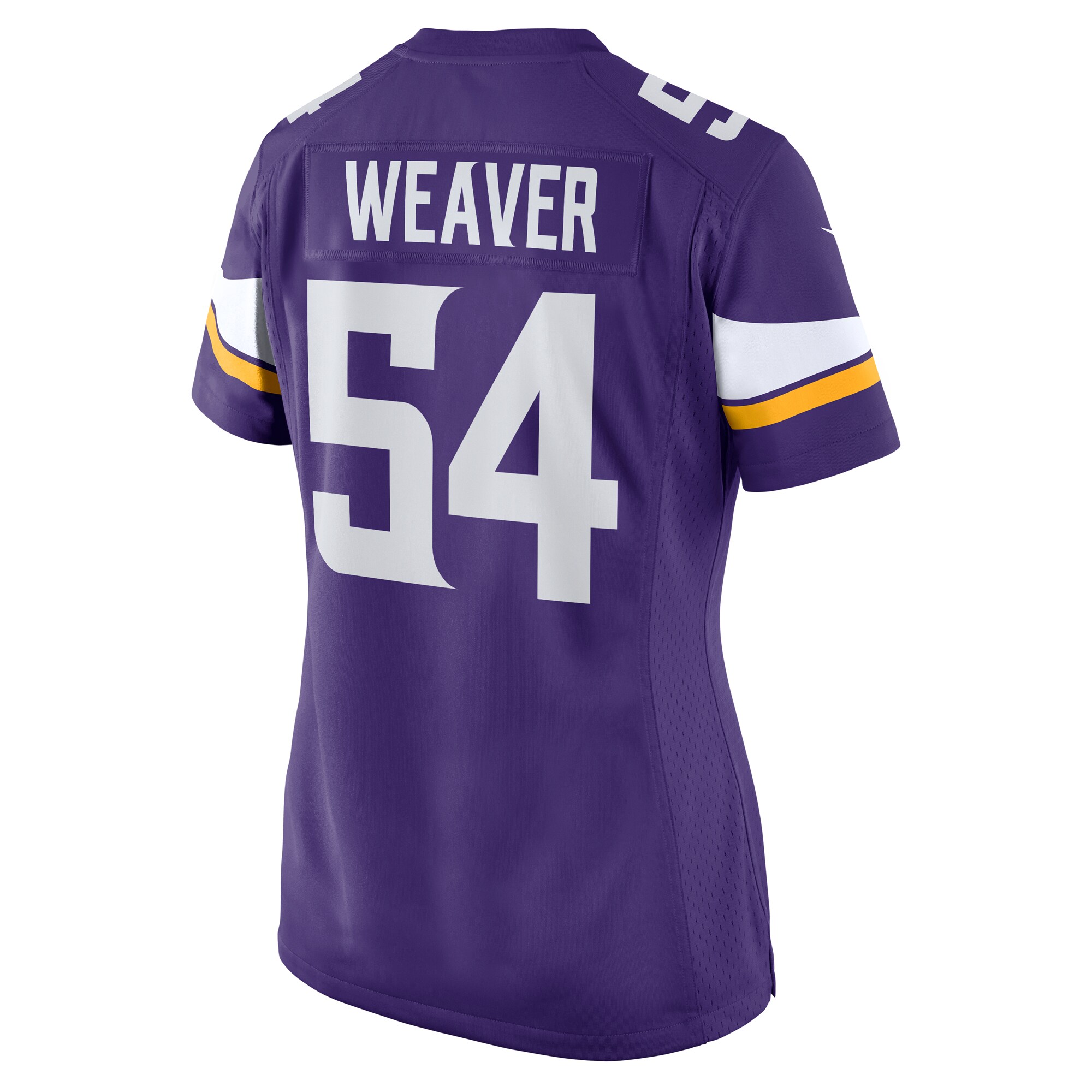 Curtis Weaver Minnesota Vikings  Women's Home Game Jersey - Purple