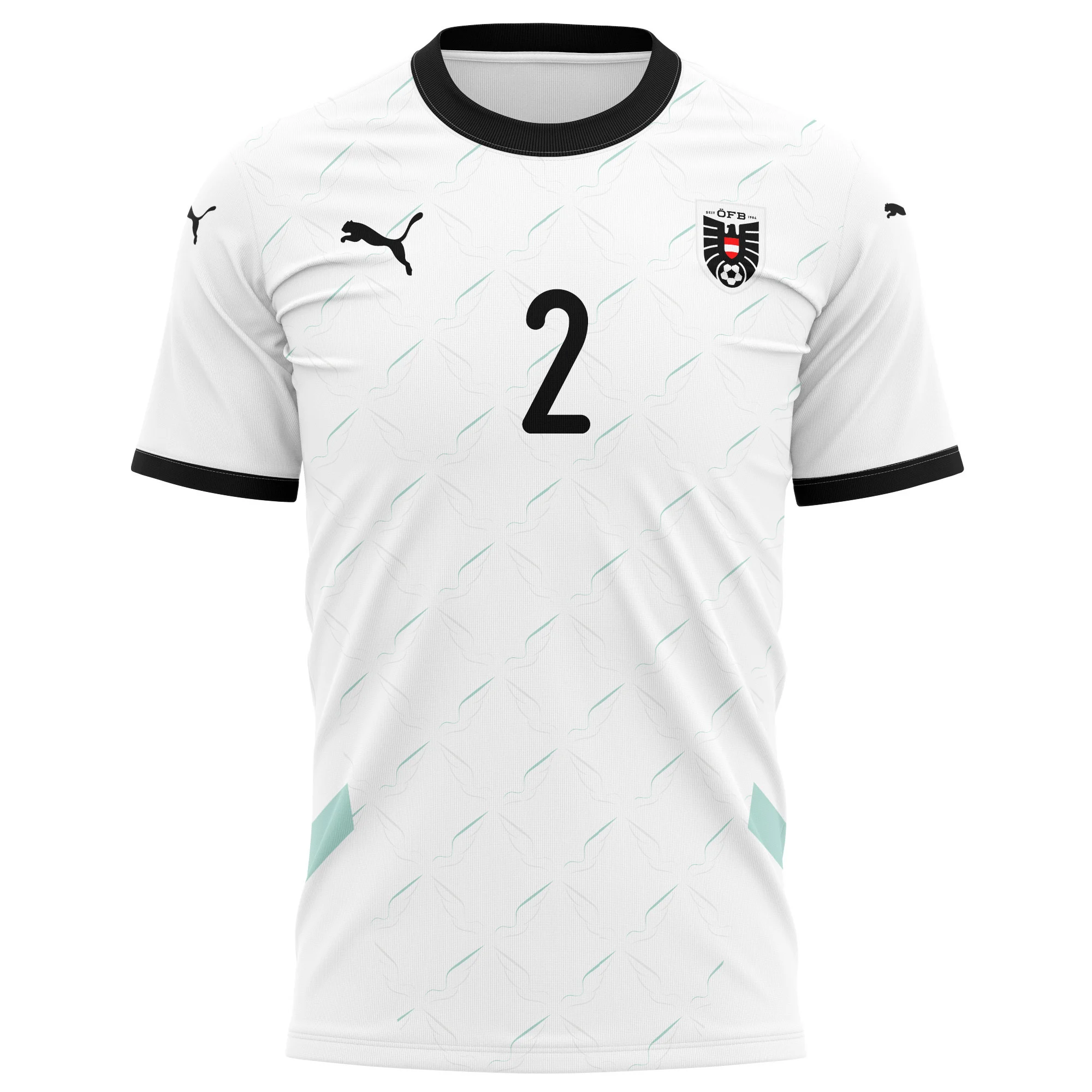 Andreas Ulmer 2 Austria National Team 2024/25 Away Kits AOP T-shirt - White