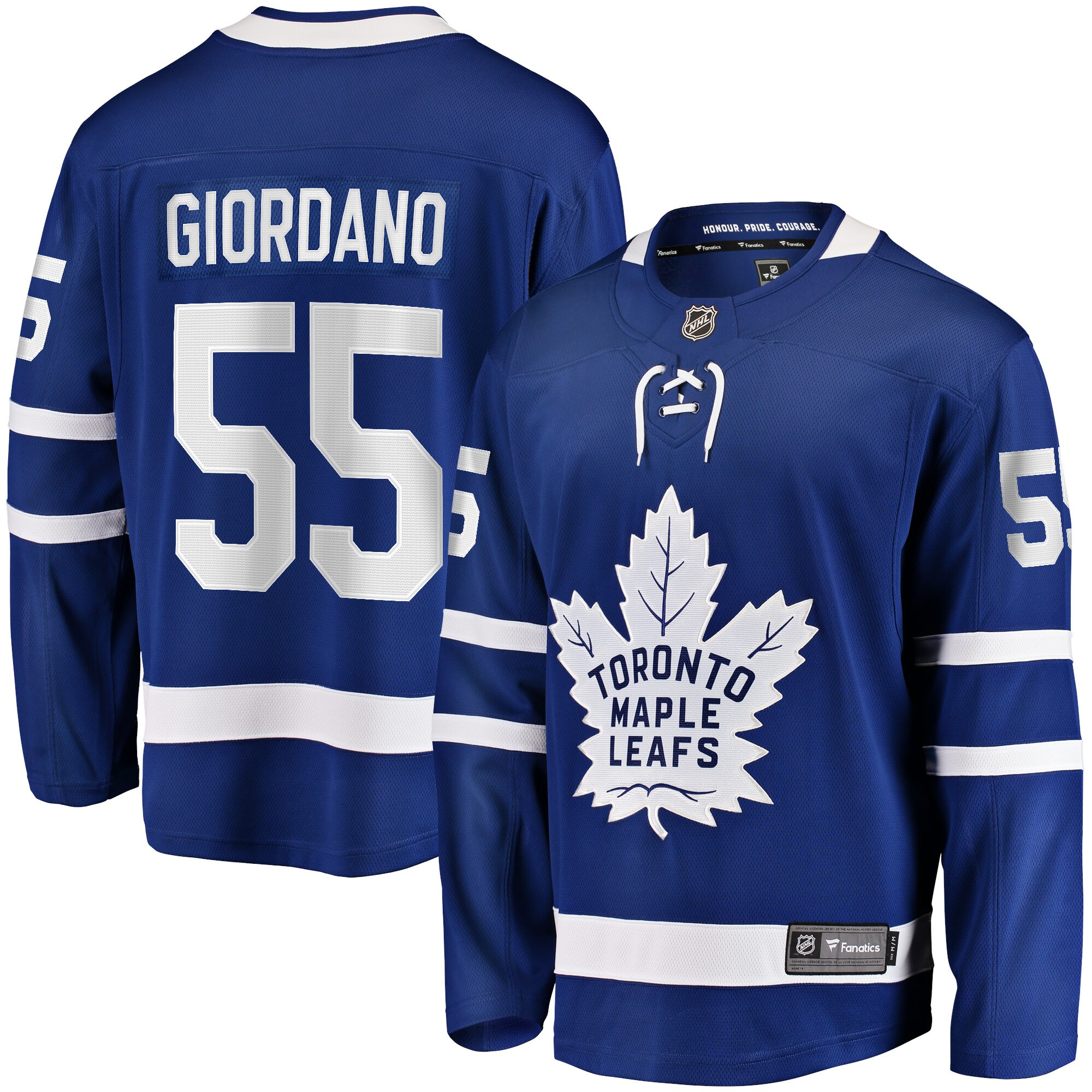 Mark Giordano Toronto Maple Leafs Fanatics Home Breakaway Player Jersey - Blue