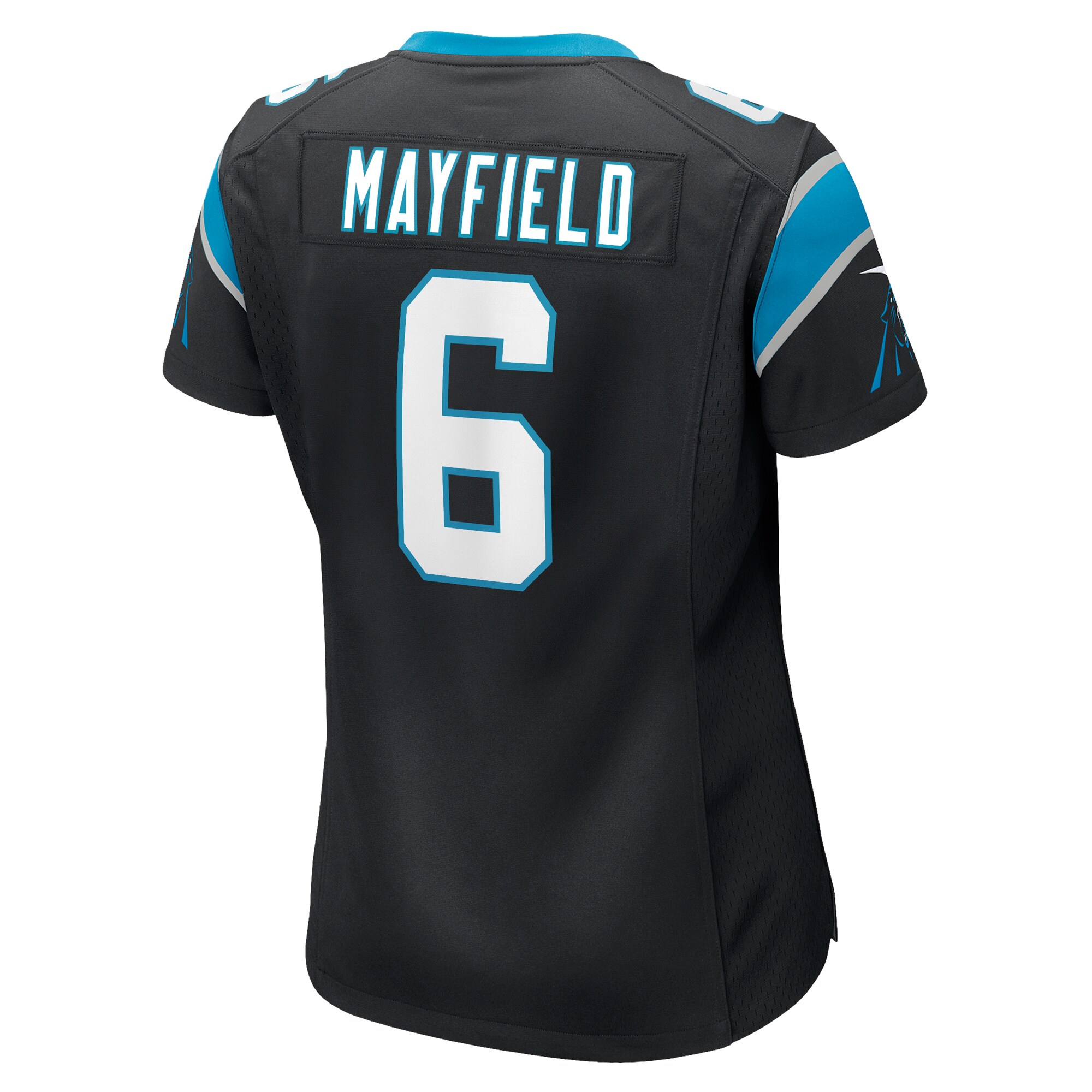 Baker Mayfield Carolina Panthers  Women's Home Player Game Jersey - Black