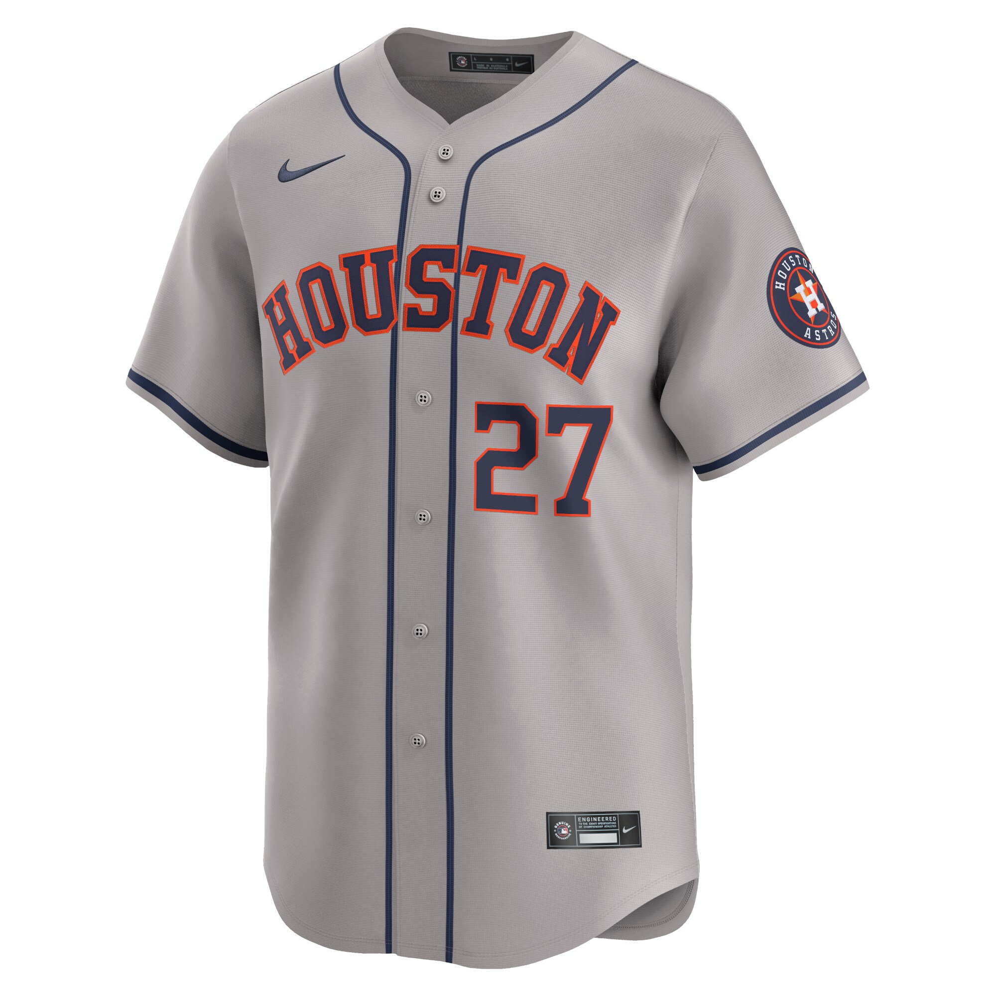 Jose Altuve Houston Astros  Away Limited Player Jersey - Gray