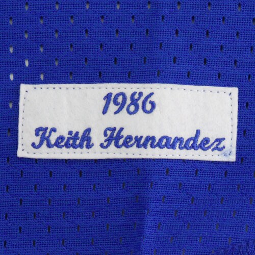 Keith Hernandez New York Mets Mitchell & Ness Cooperstown Mesh Batting Practice Jersey Royal