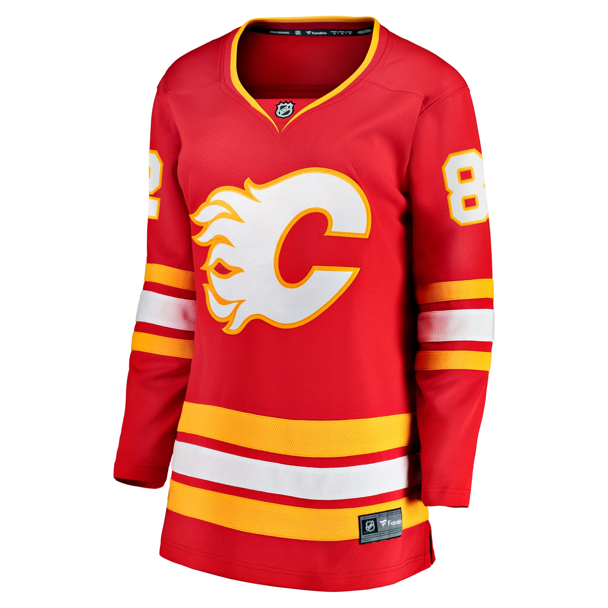 Jordan Oesterle Calgary Flames Women's Fanatics Home Breakaway Jersey - Red