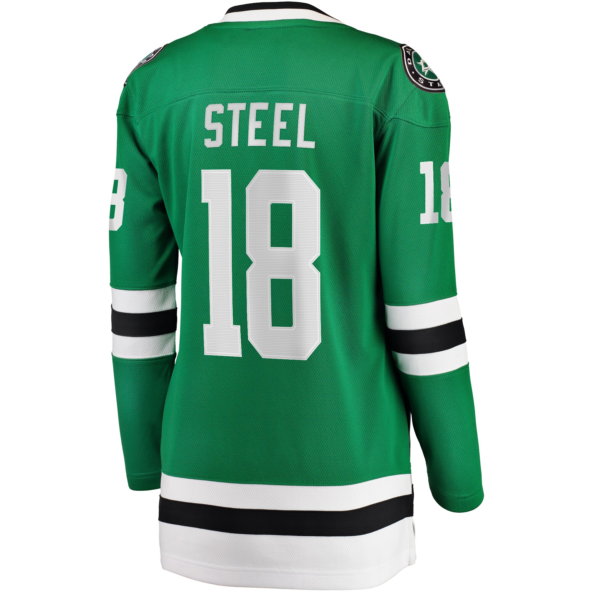 Sam Steel Dallas Stars Fanatics Women's Home Breakaway Player Jersey - Kelly Green