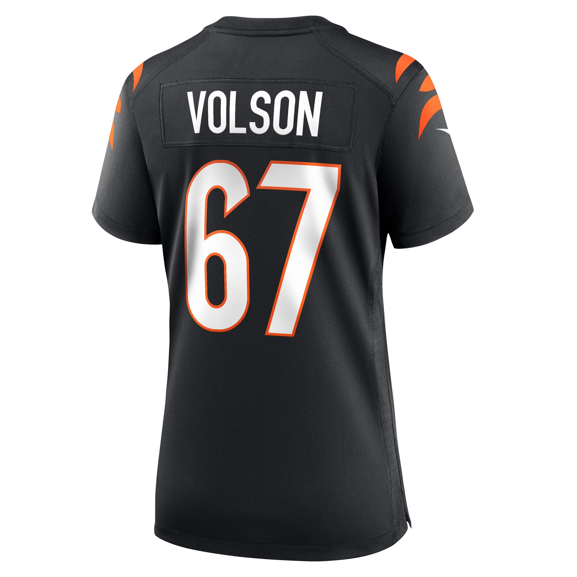 Cordell Volson Cincinnati Bengals  Women's Game Player Jersey - Black