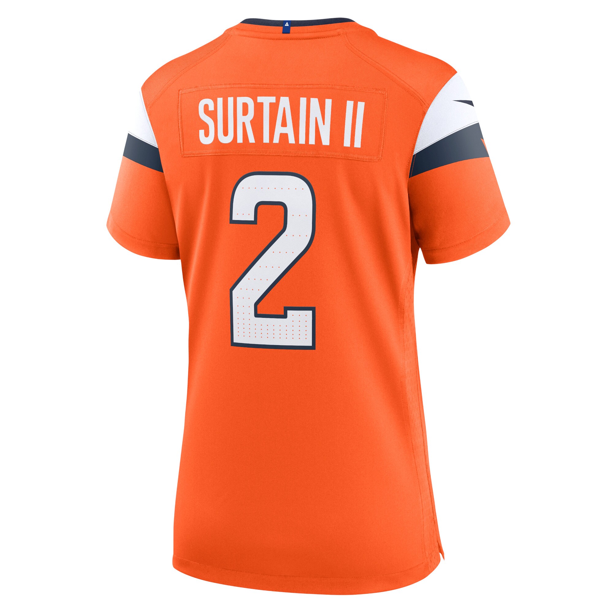 Patrick Surtain II Denver Broncos  Women's Game Jersey - Orange