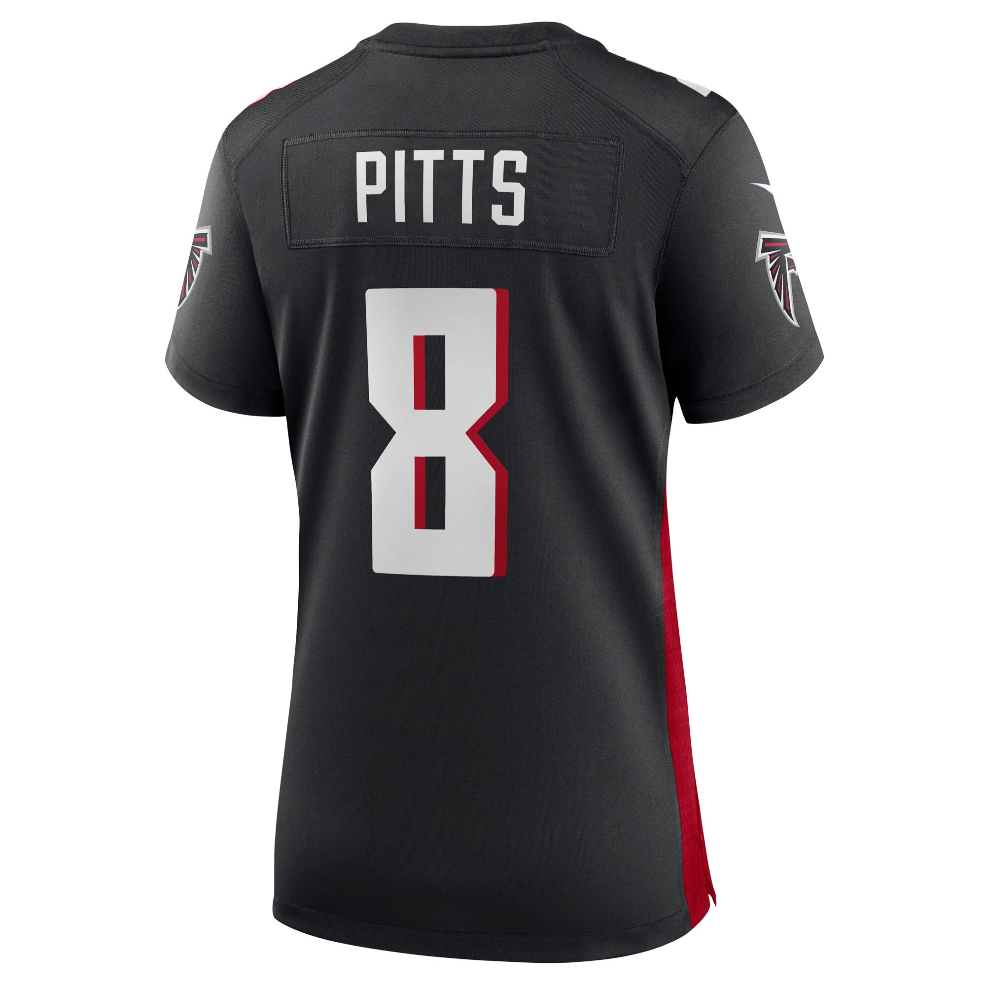 Kyle Pitts Atlanta Falcons  Women's 2021 NFL Draft First Round Pick Player Game Jersey - Black