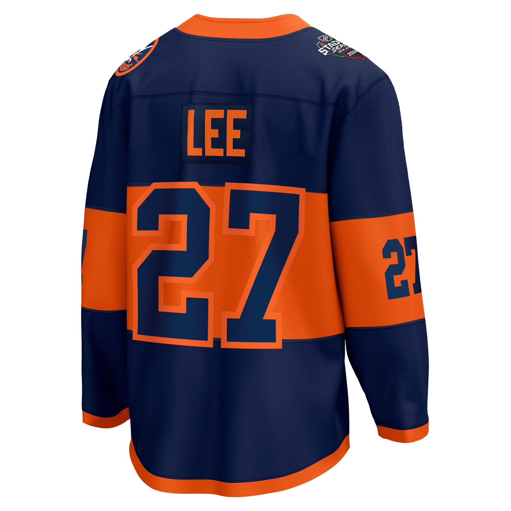 Anders Lee New York Islanders Fanatics 2024 NHL Stadium Series Breakaway Player Jersey\u00c2\u00a0\u00e2\u20ac\u201c Navy