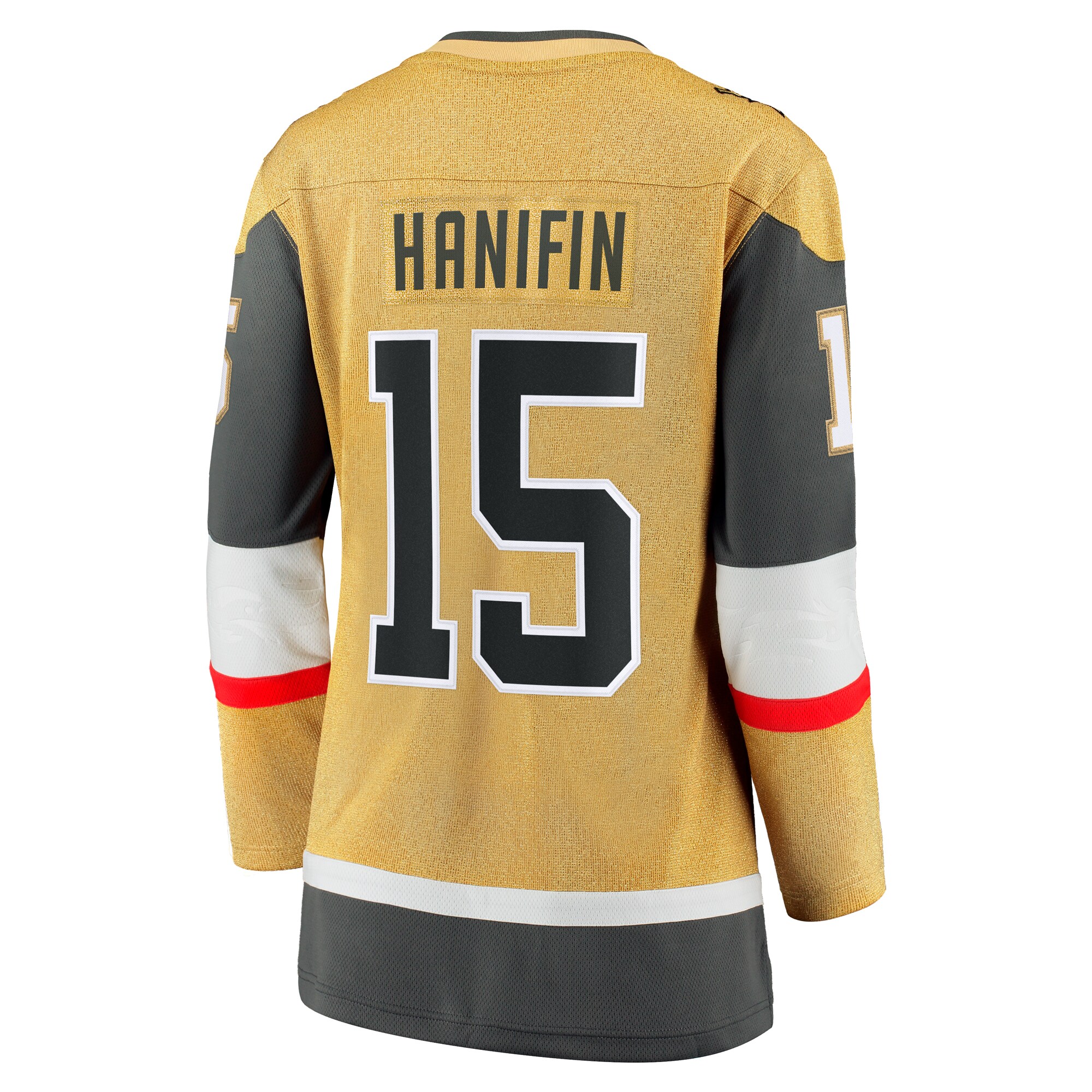 Noah Hanifin Vegas Golden Knights Fanatics Women's Home Breakaway Jersey - Gold