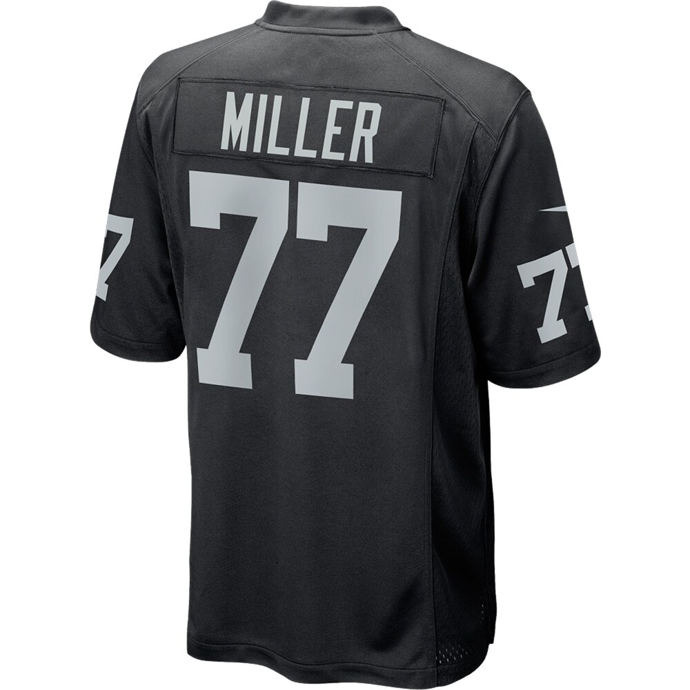 Kolton Miller Las Vegas Raiders  Game Player Jersey - Black