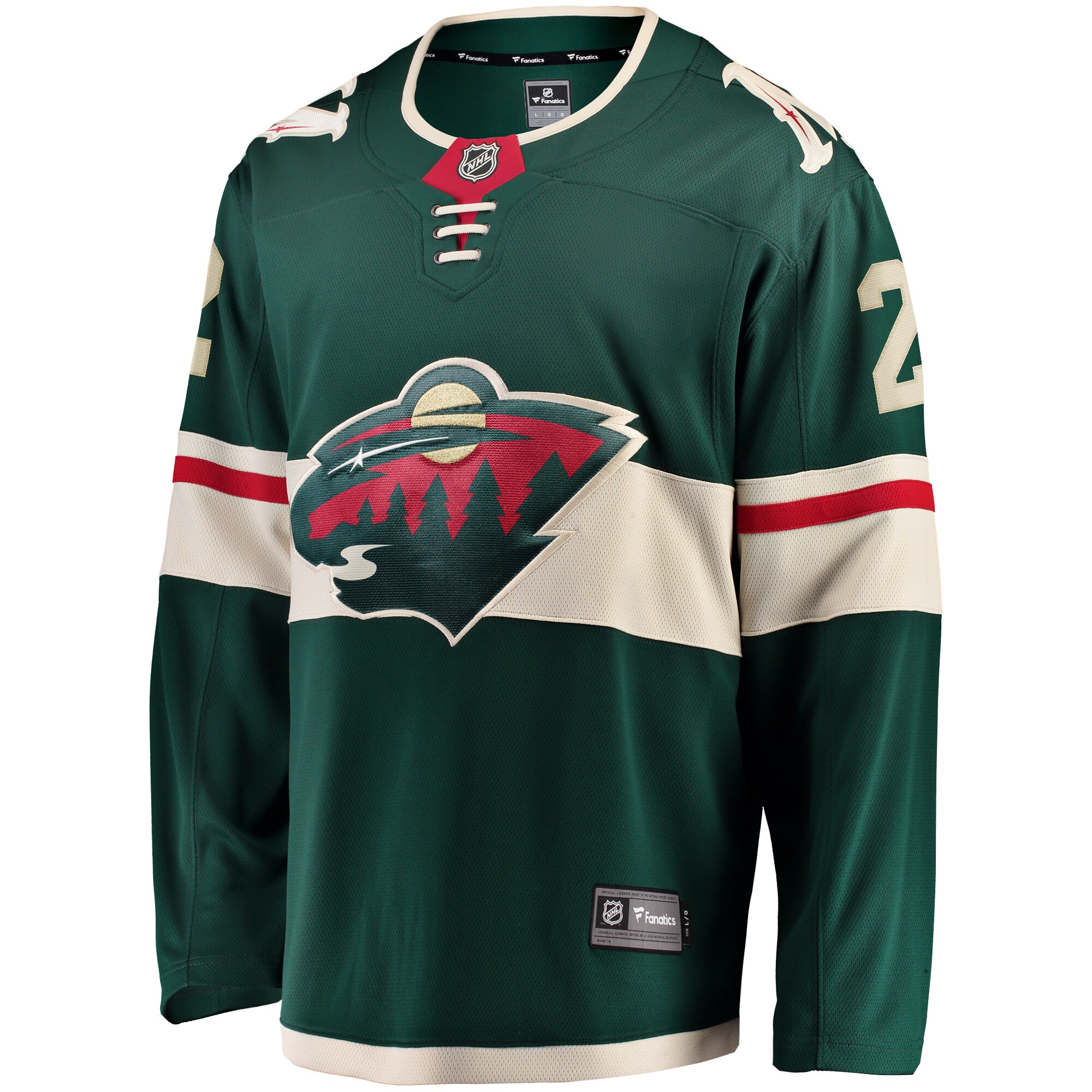 Calen Addison Minnesota Wild Fanatics Home Breakaway Player Jersey - Green