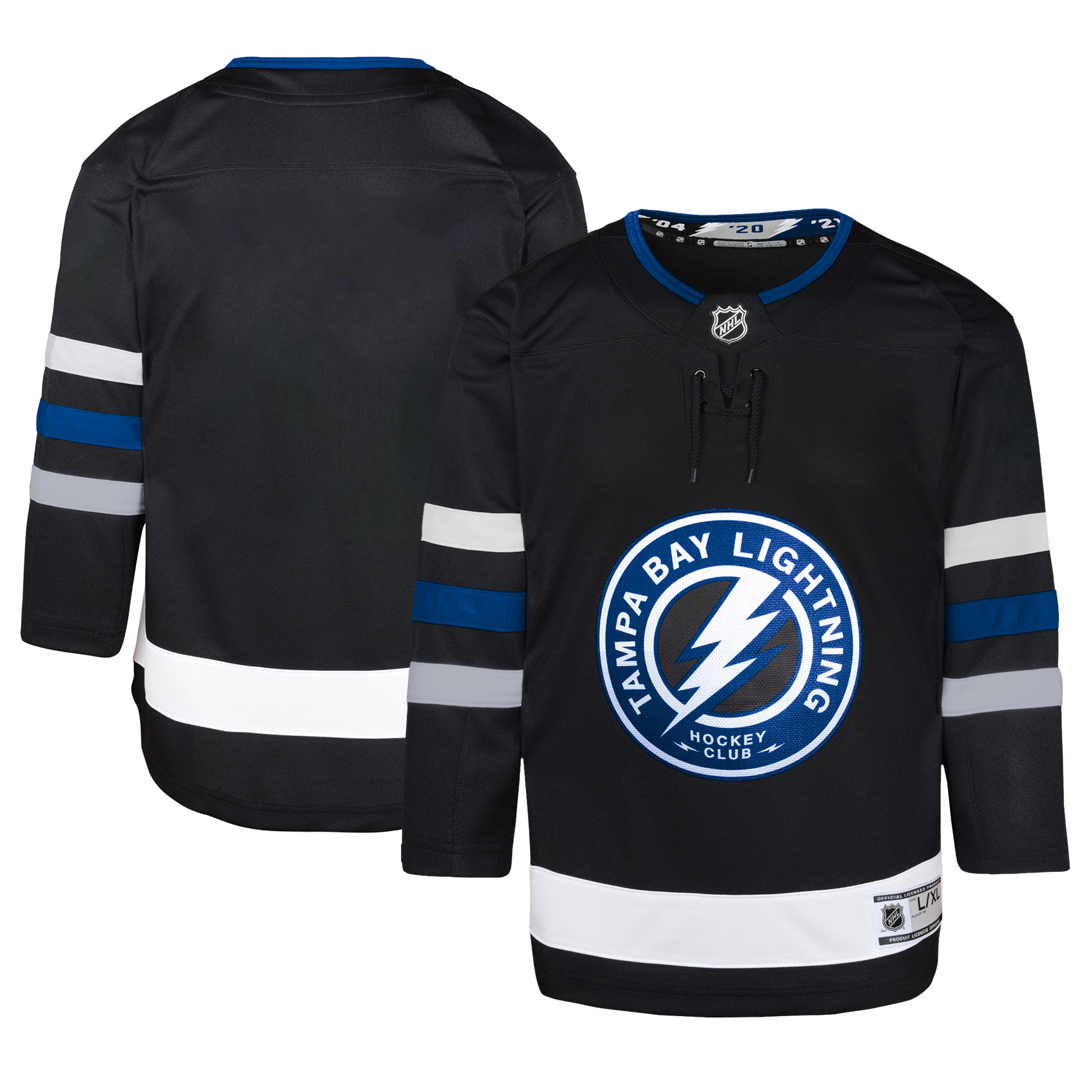 Tampa Bay Lightning Youth Alternate Premier Jersey - Black