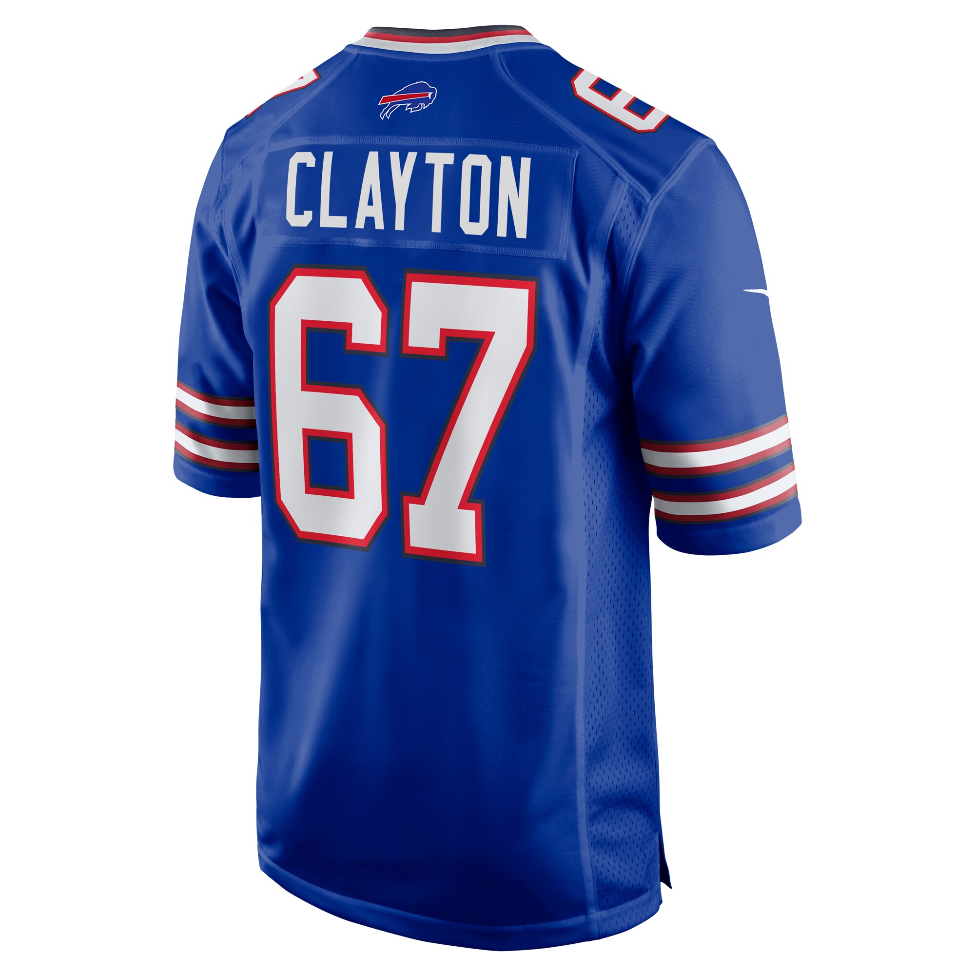 Travis Clayton Buffalo Bills  Game Jersey -  Royal