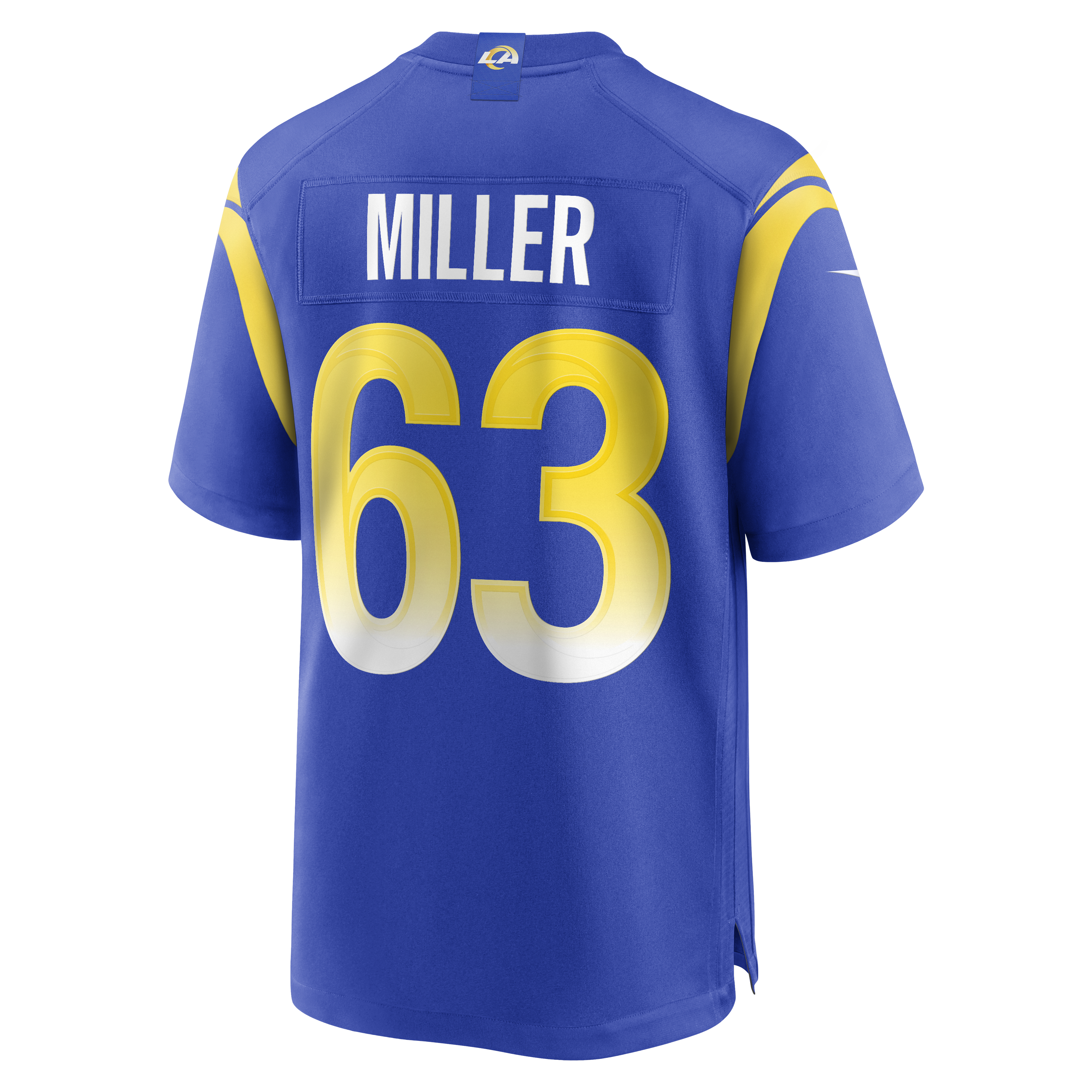 Grant Miller Los Angeles Rams   Game Jersey - Royal