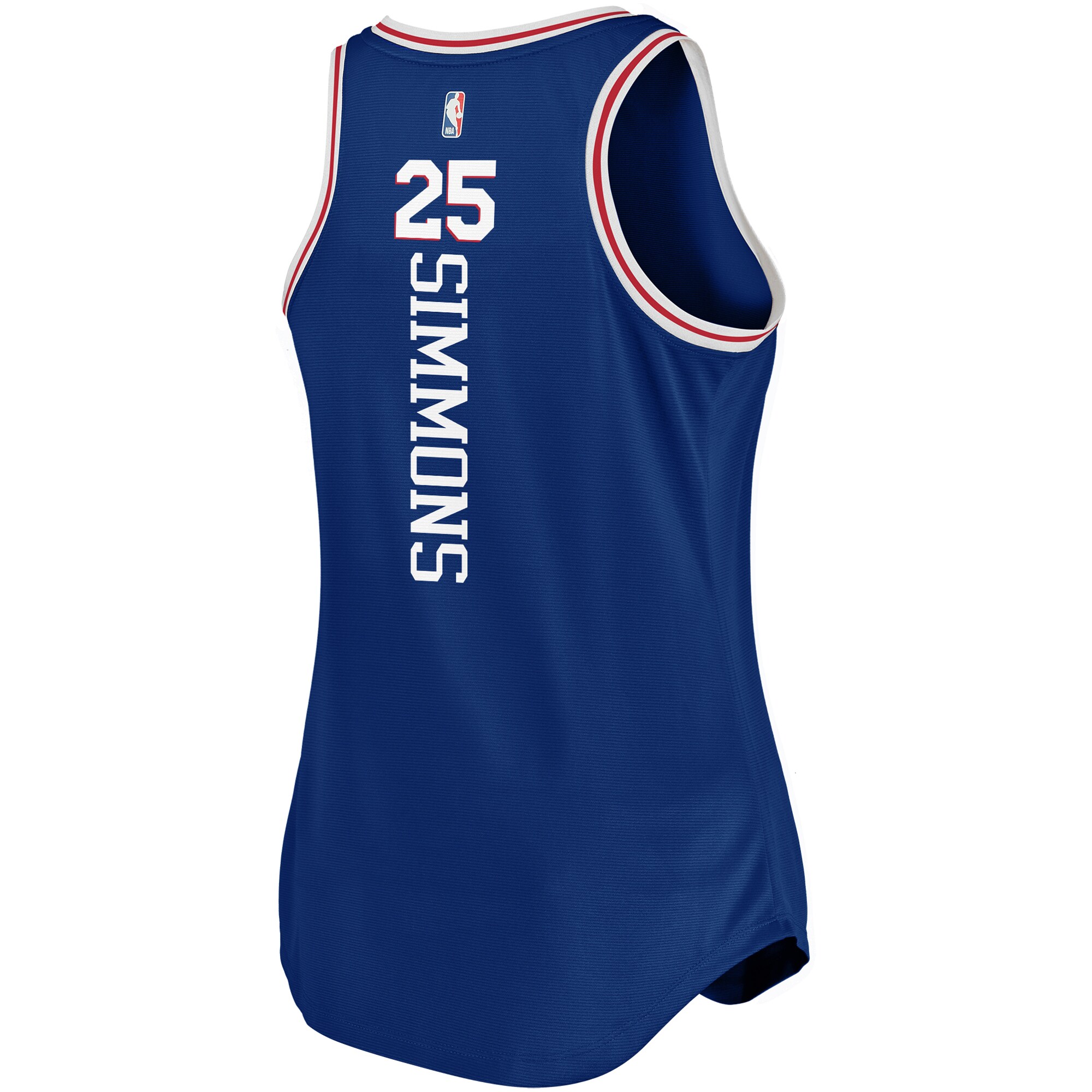 Ben Simmons Philadelphia 76ers Fanatics Women's Fast Break Team Tank Jersey - Icon Edition - Royal