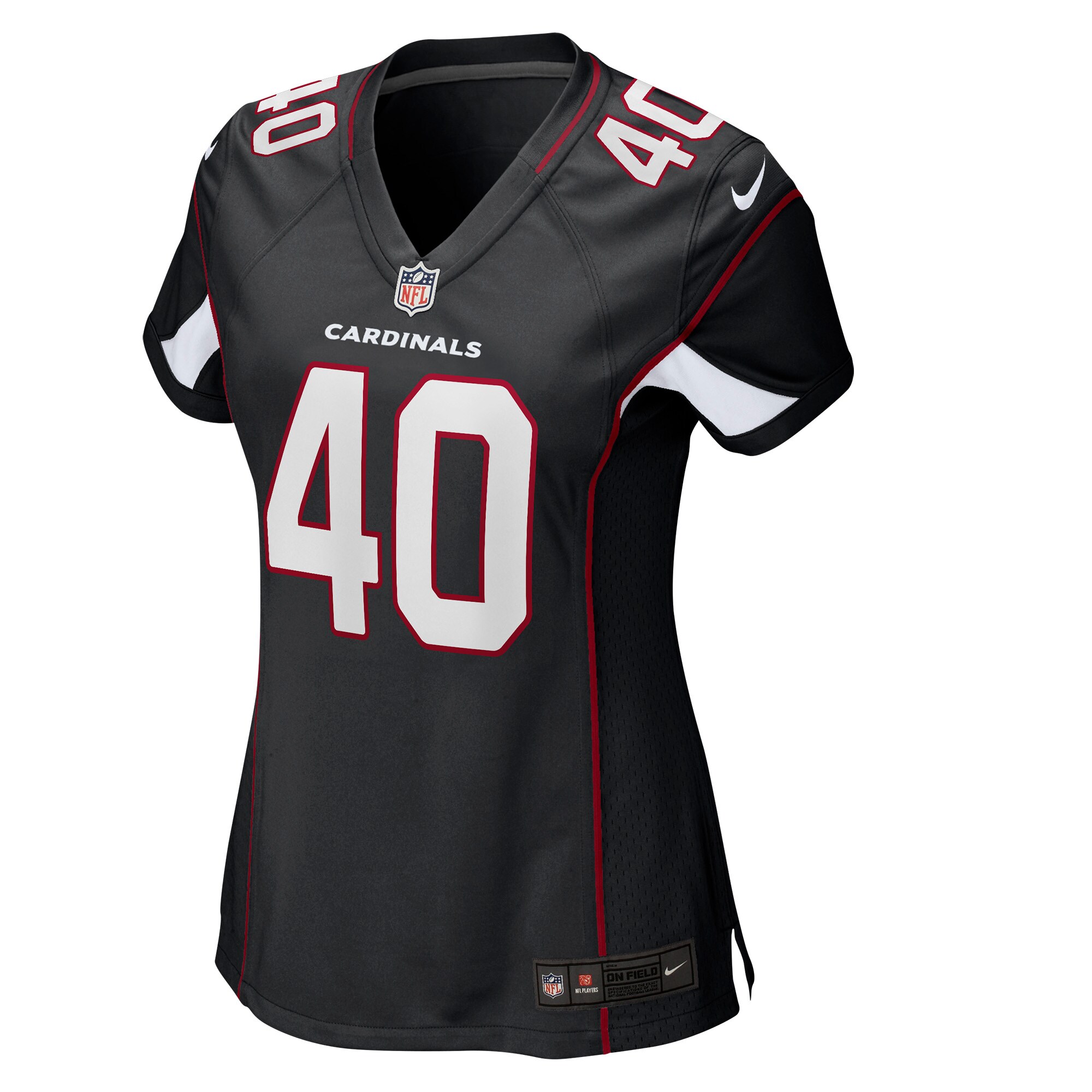Pat Tillman Arizona Cardinals  Women's Retired Game Jersey - Black