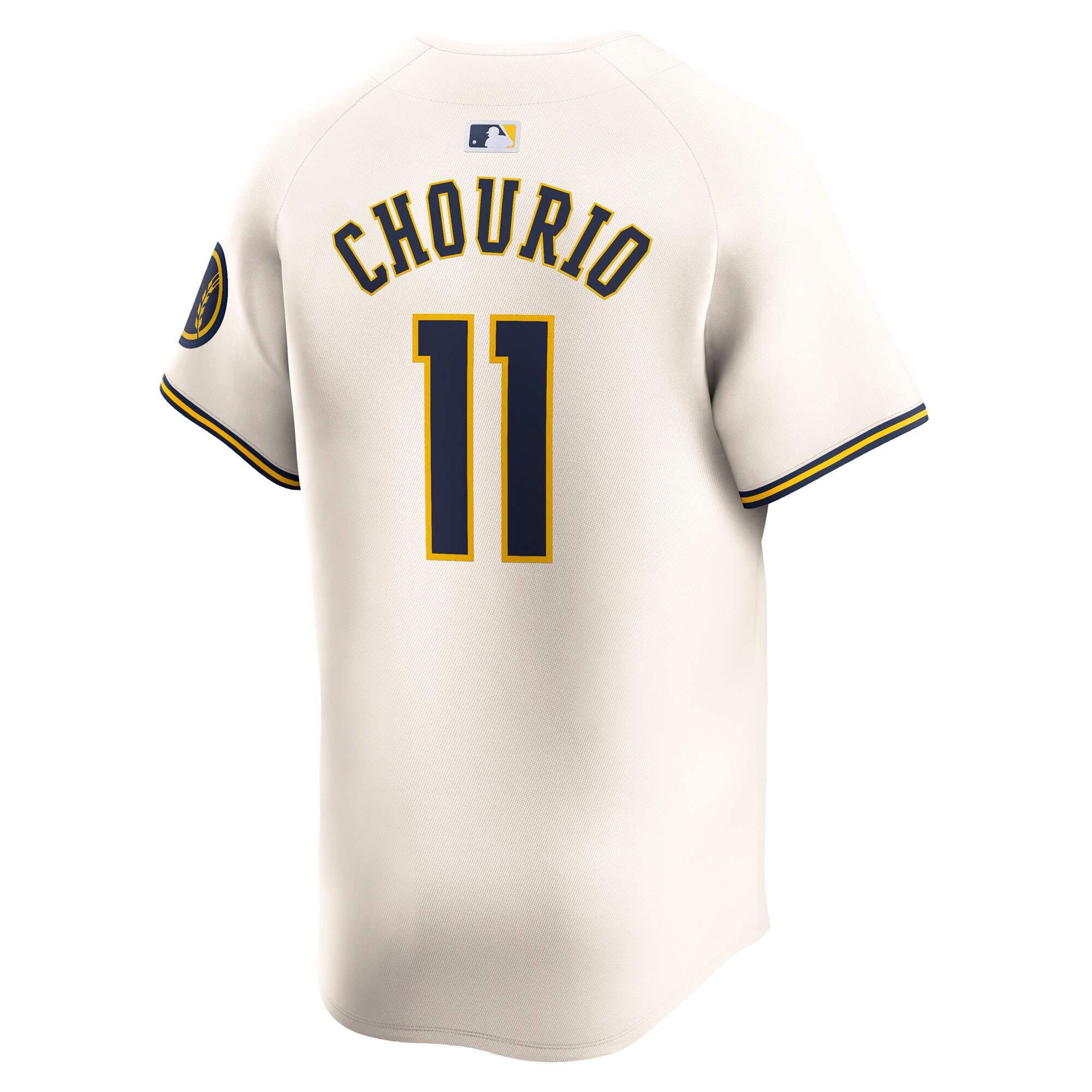 Jackson Chourio Milwaukee Brewers  Home Limited Player Jersey - Cream
