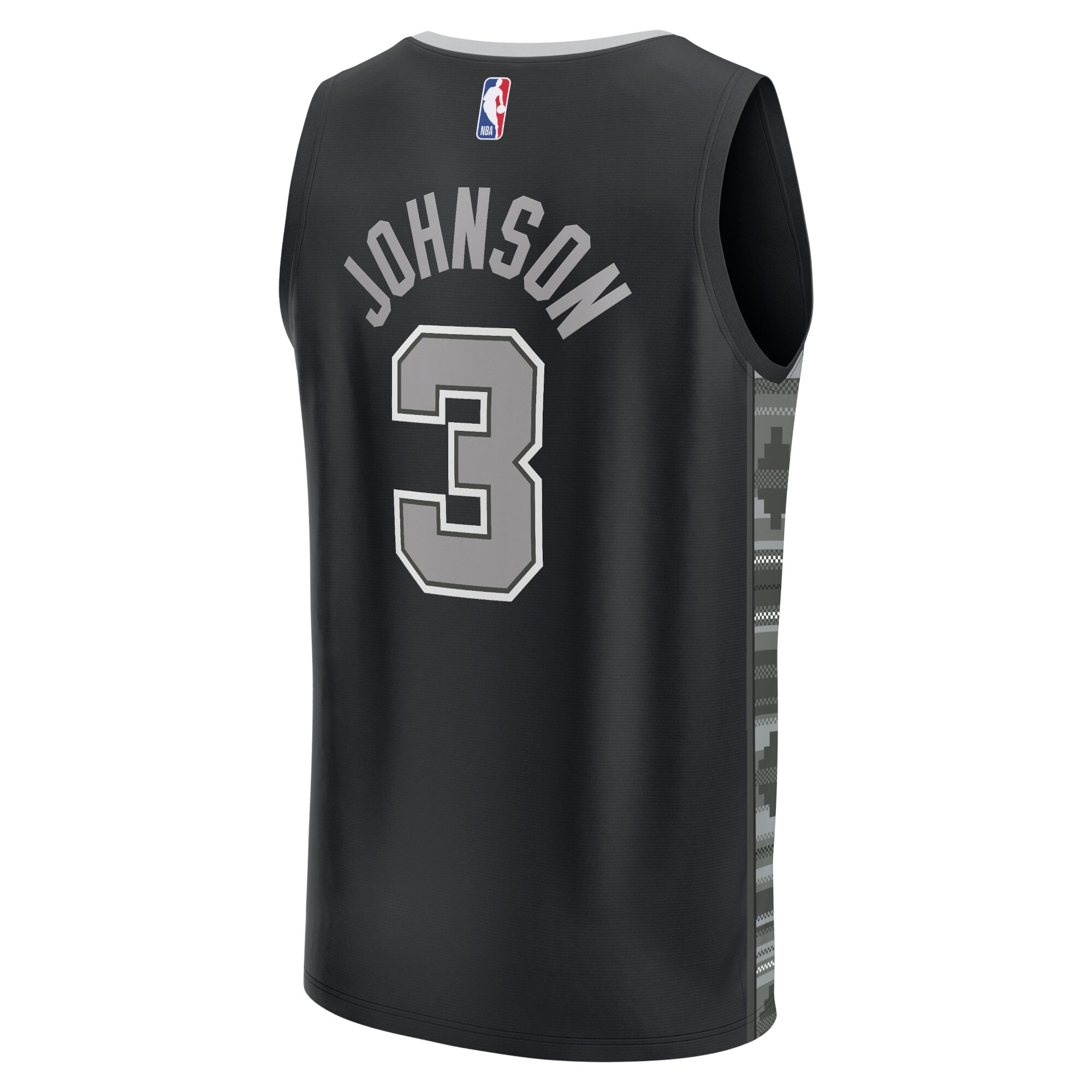 Keldon Johnson San Antonio Spurs Fanatics Fast Break Replica Player Jersey - Statement Edition - Black