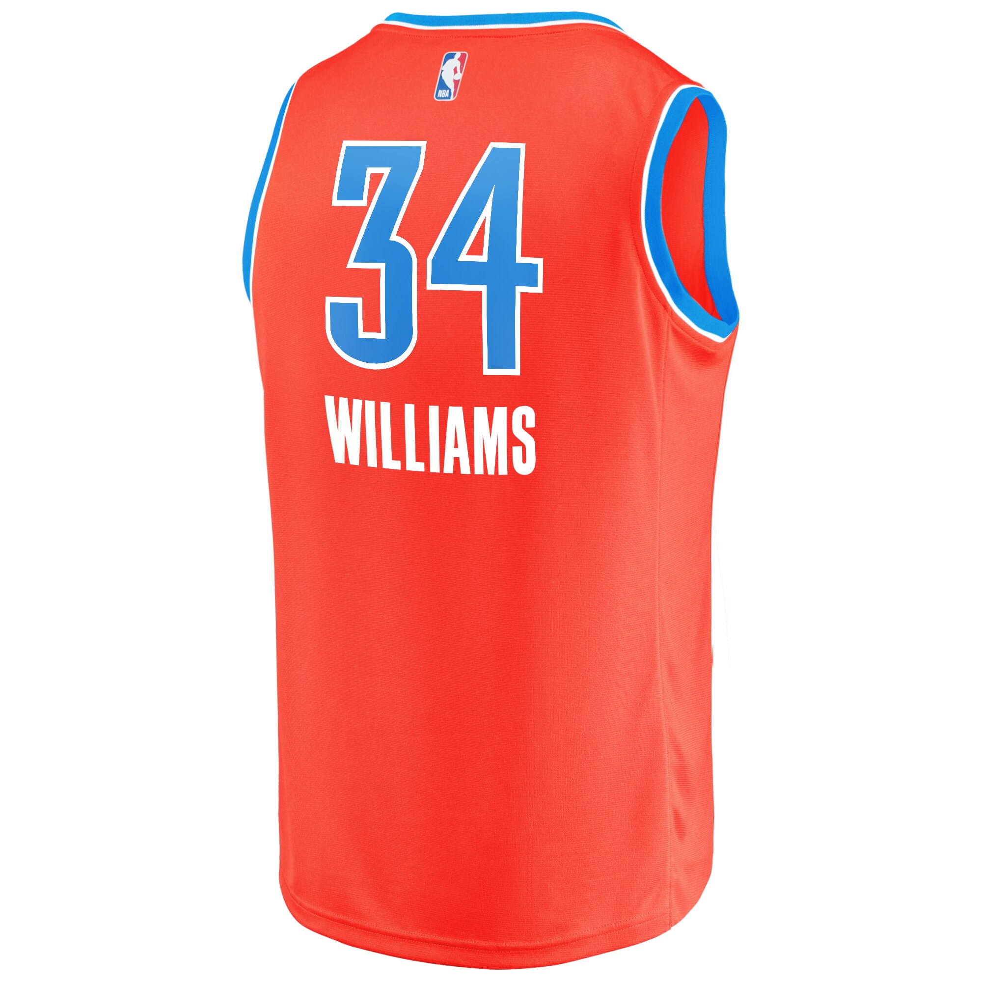Kenrich Williams Oklahoma City Thunder Fanatics Youth Fast Break Replica Player Jersey - Statement Edition - Orange