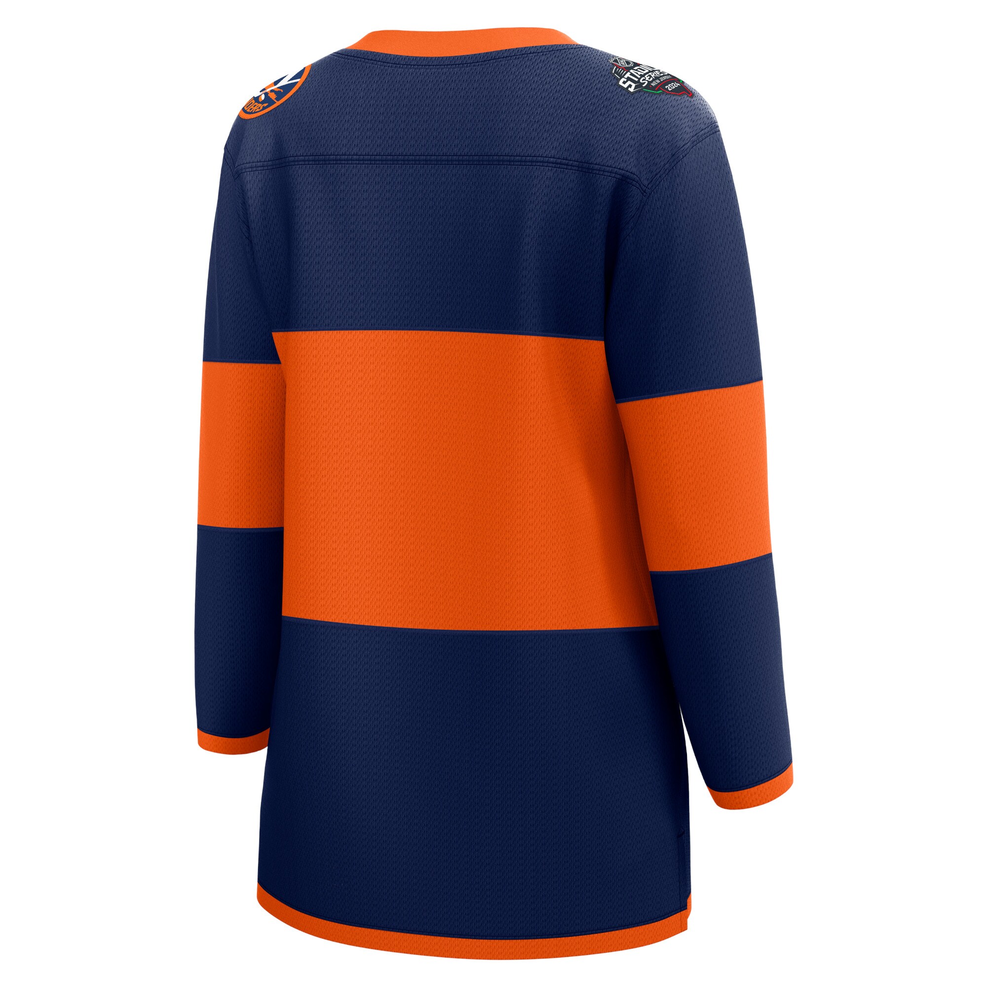 New York Islanders Fanatics Women's 2024 NHL Stadium Series Breakaway Jersey\u00c2\u00a0\u00e2\u20ac\u201c Navy